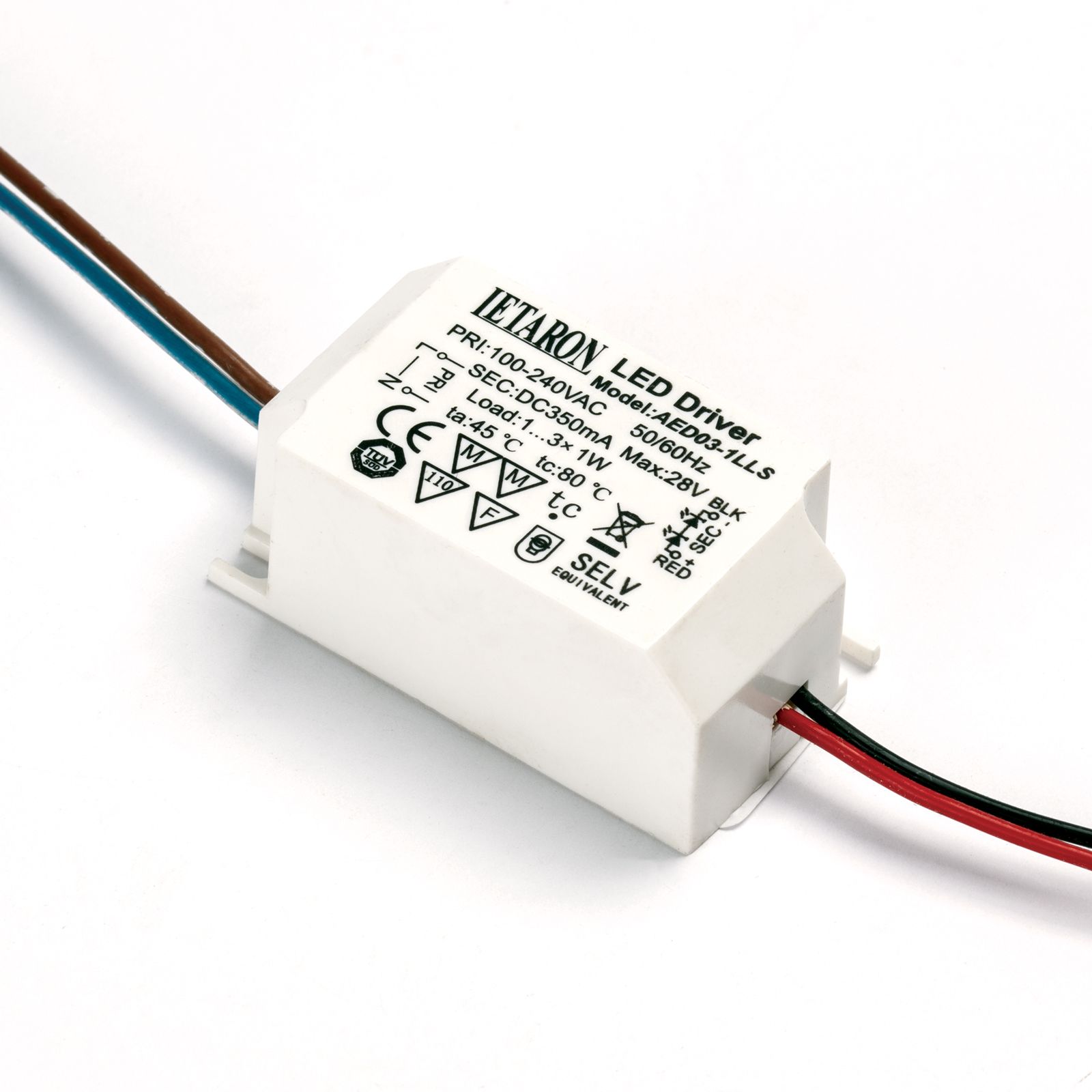 Driver 3i IETARON AED03-1LLS 3W, non-dimmable