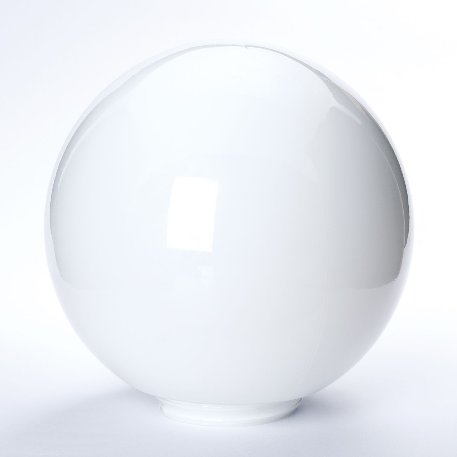 Threaded glass 11-980, Ø 200 mm, opal brilliant