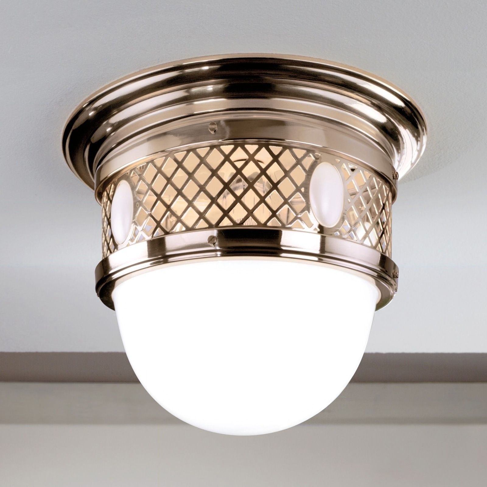 ALT WIEN Ceiling Light, Antique Brass finish, 30cm
