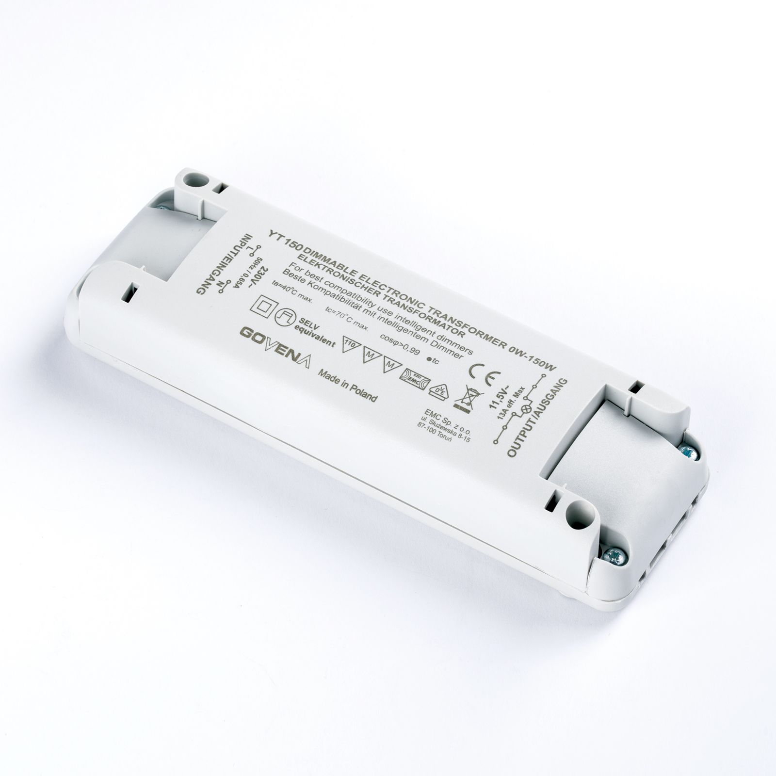 Transformer 150f GOVENA YT150 0-150W, dimmable