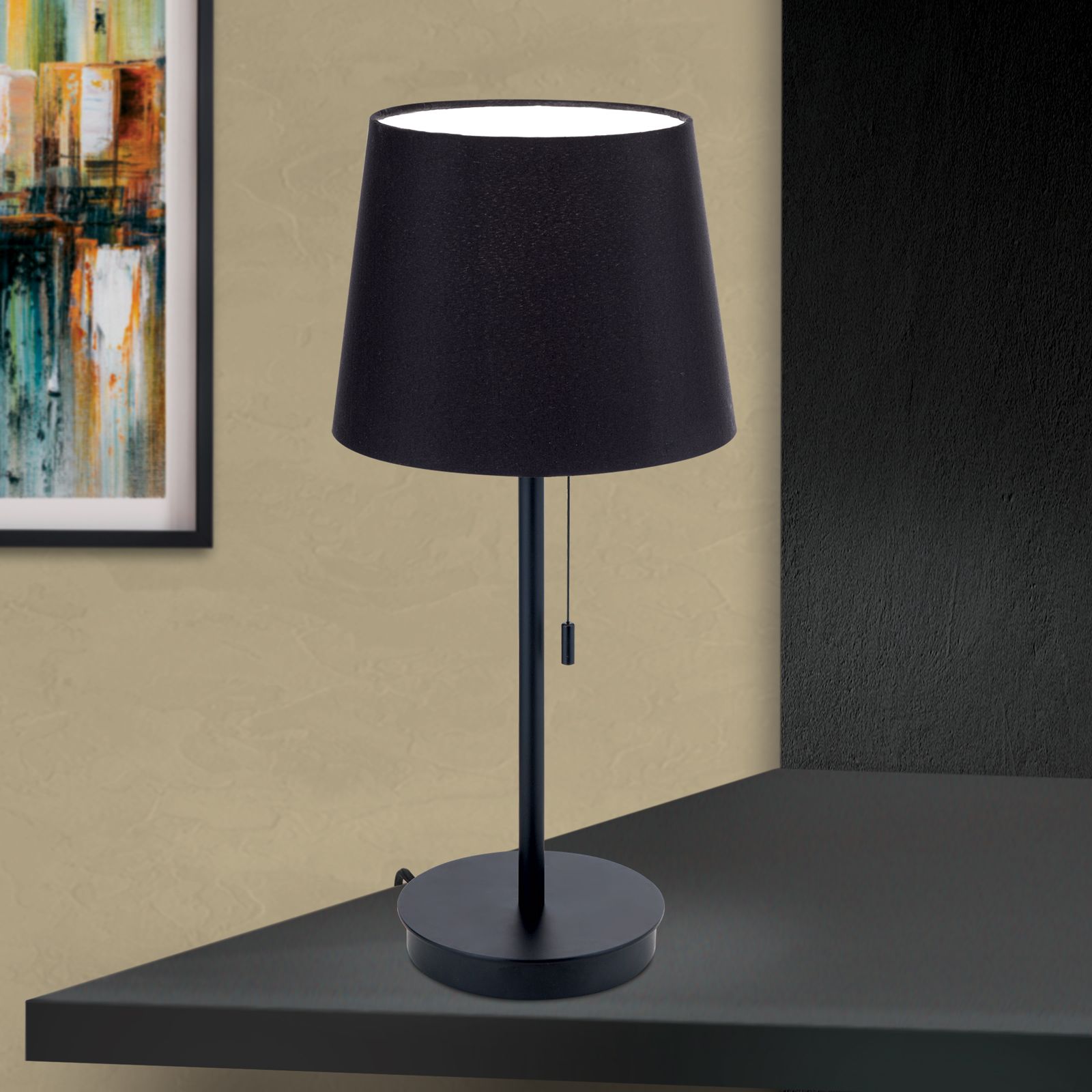 Table lamp LUDWIG, black