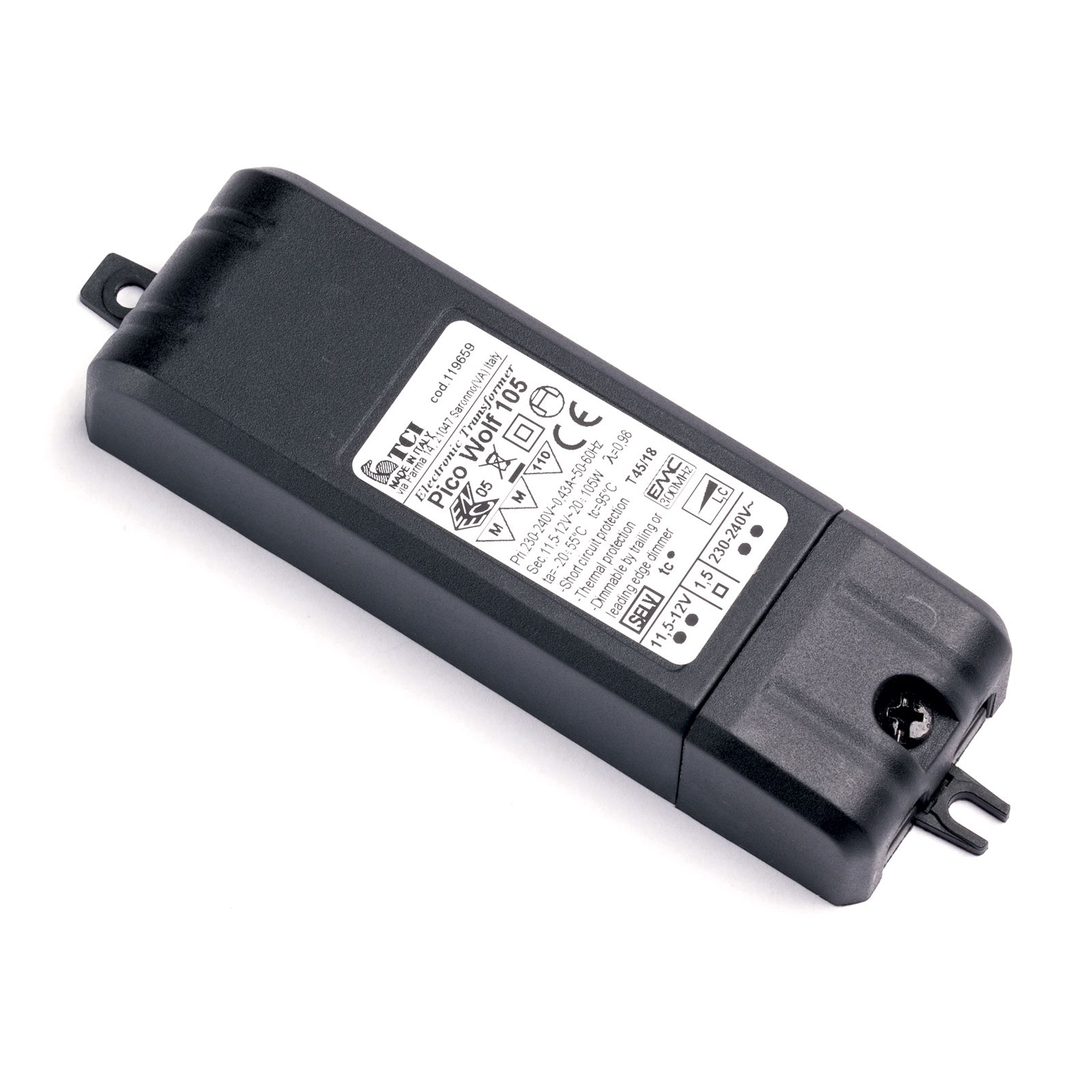 Transformátor 105k Pico Wolf 20-105W, stmívatelný