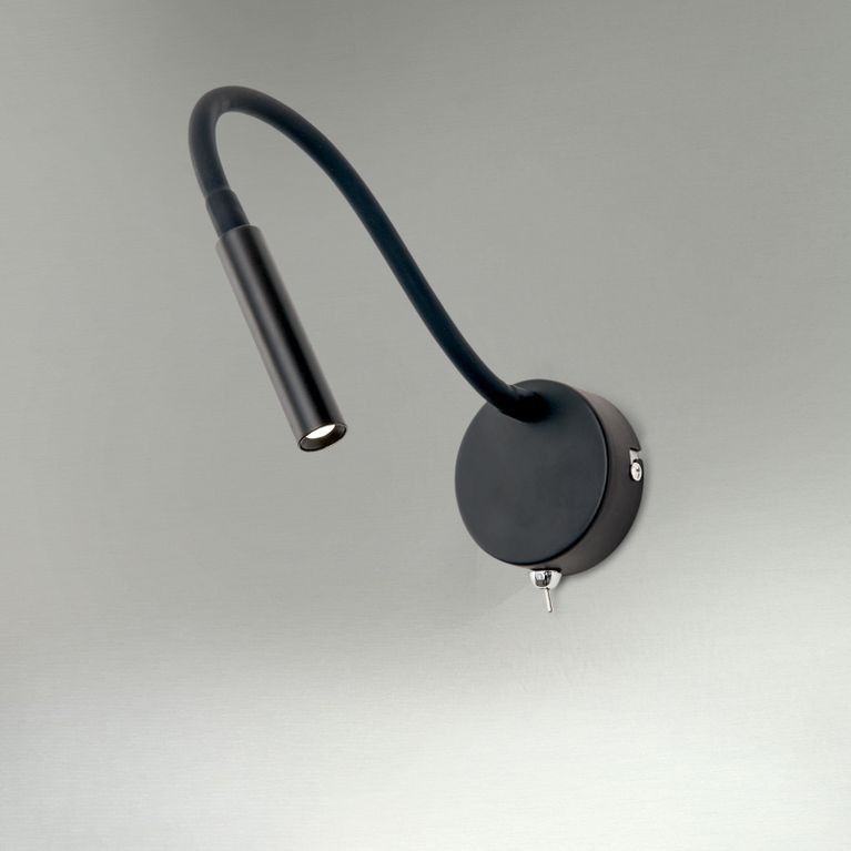 LED Wandleuchte FLEXI, Schwarz