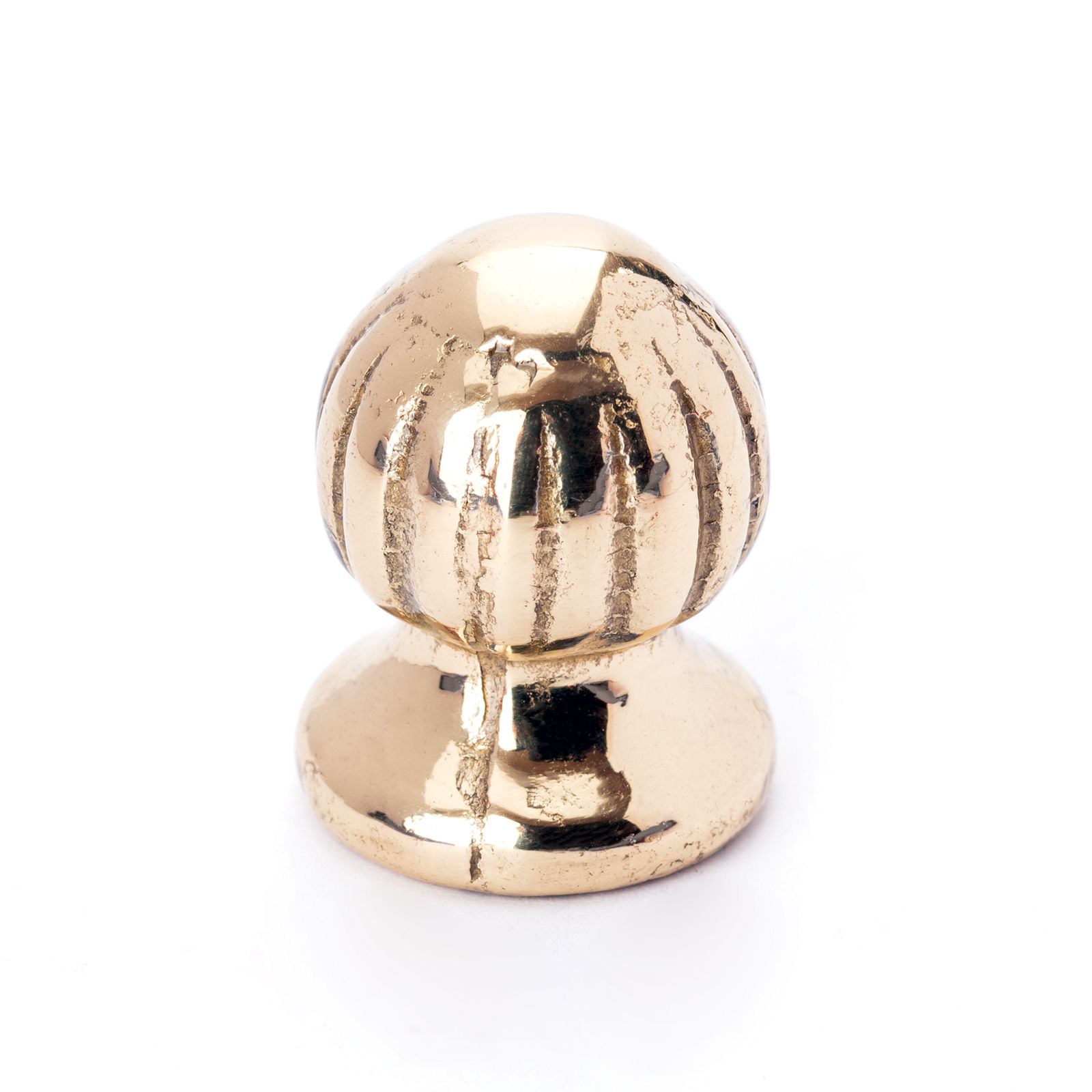 Button 1235, thread M10x1, brass