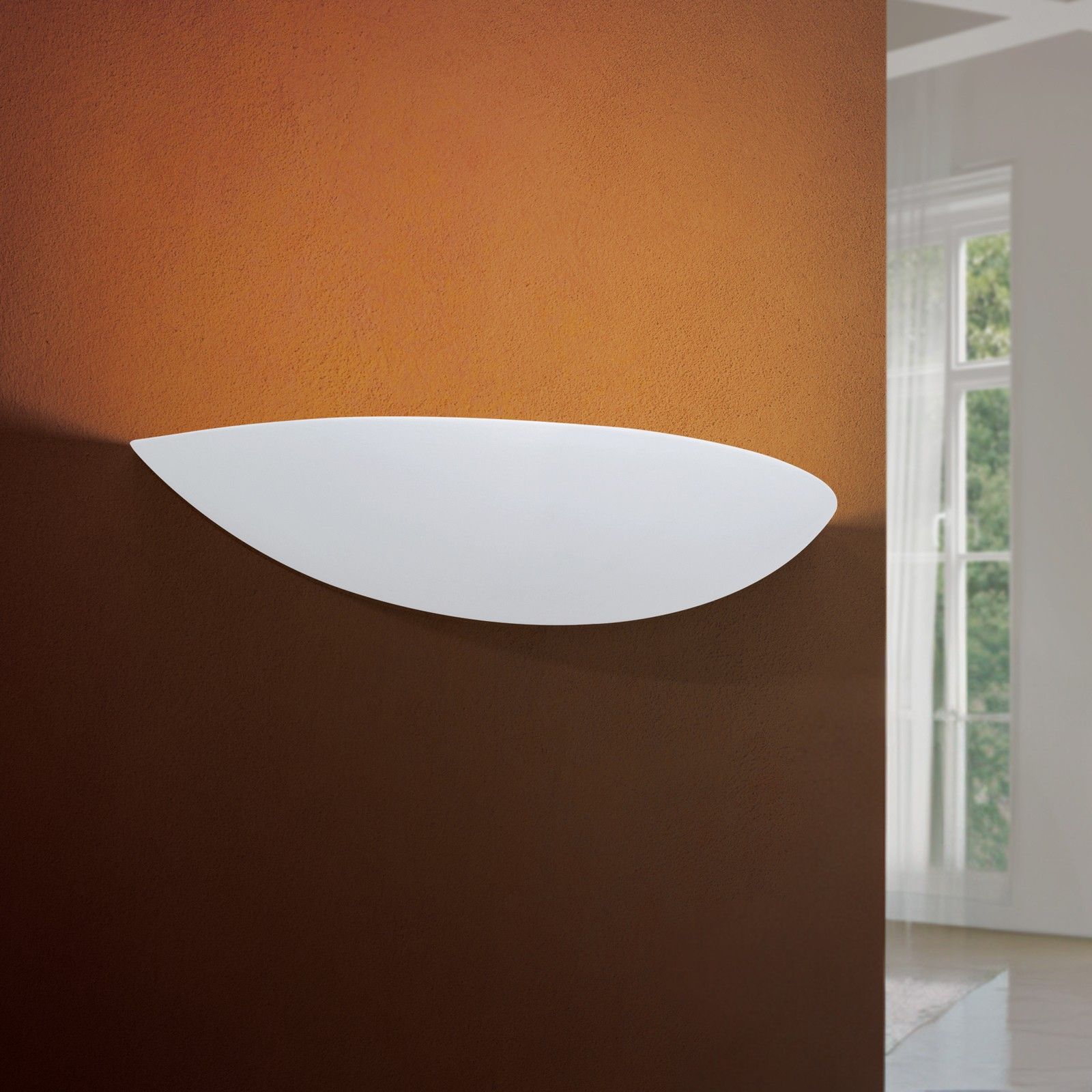 Wall Light BELVINA, white finish