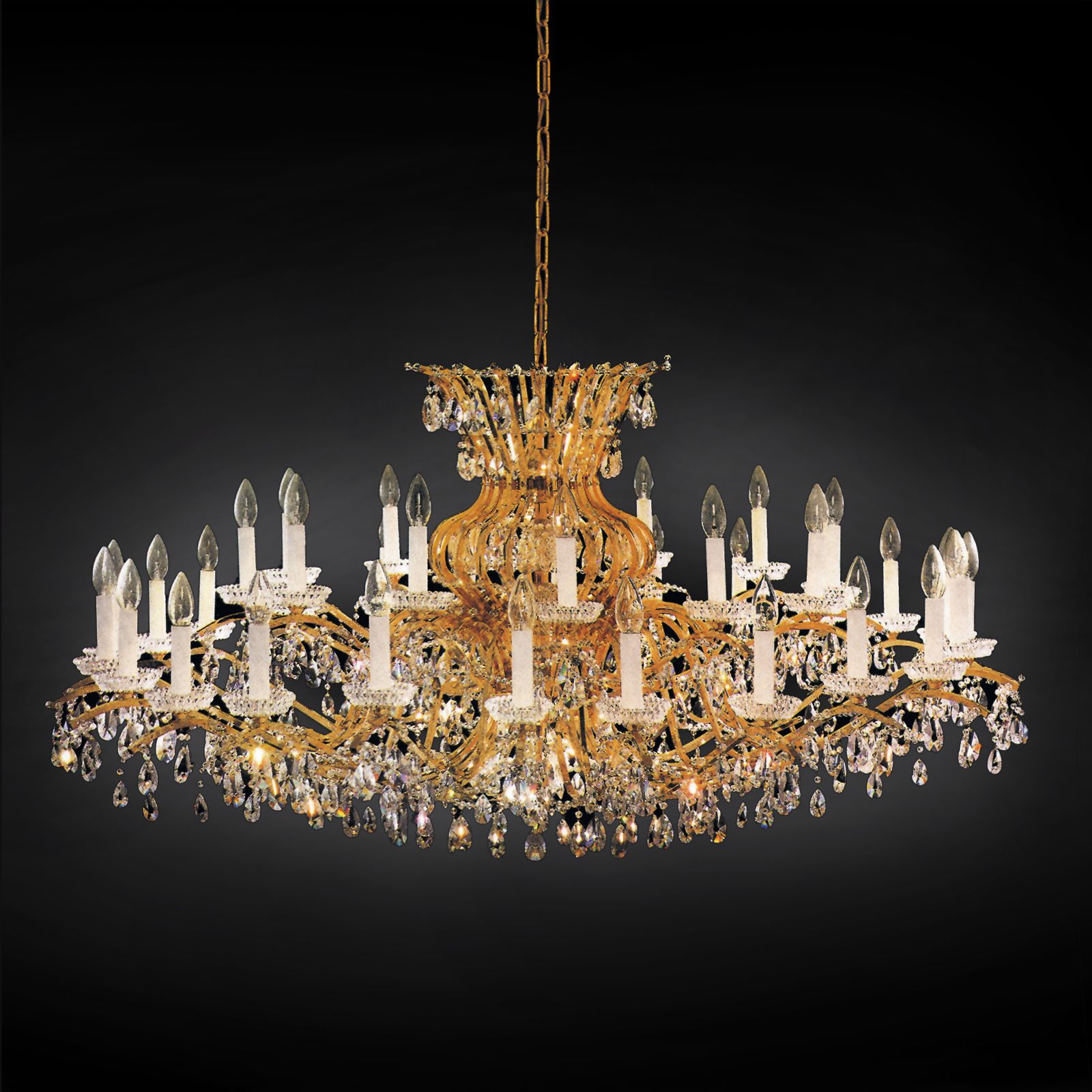 Luster HIROHITO, 36-flammig, Gold