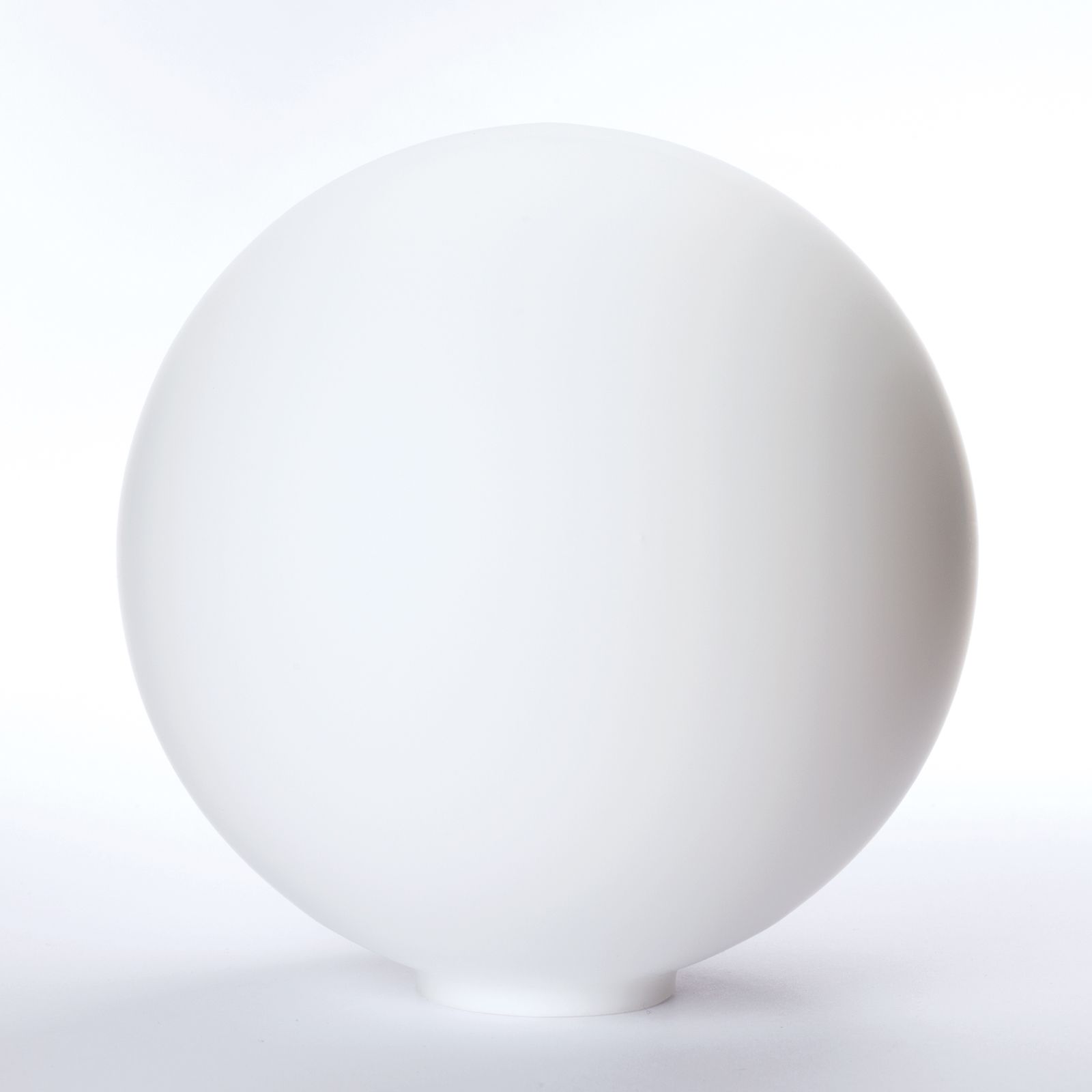 Spherical glass 467, Ø 180 mm, Opal silk-matt