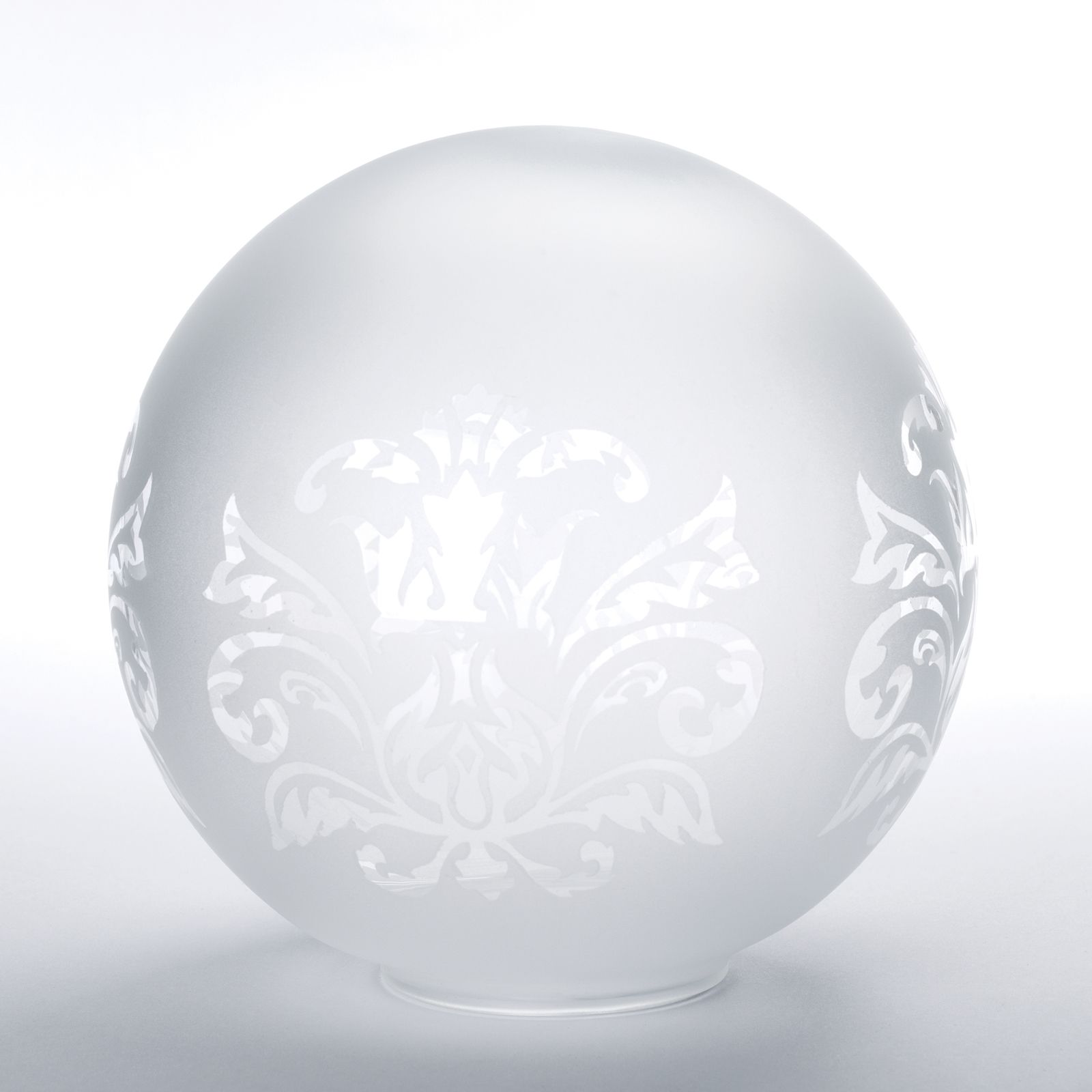 Glasschirm RINGSTRASSE 493, Ø 130 mm, Klar mattiert