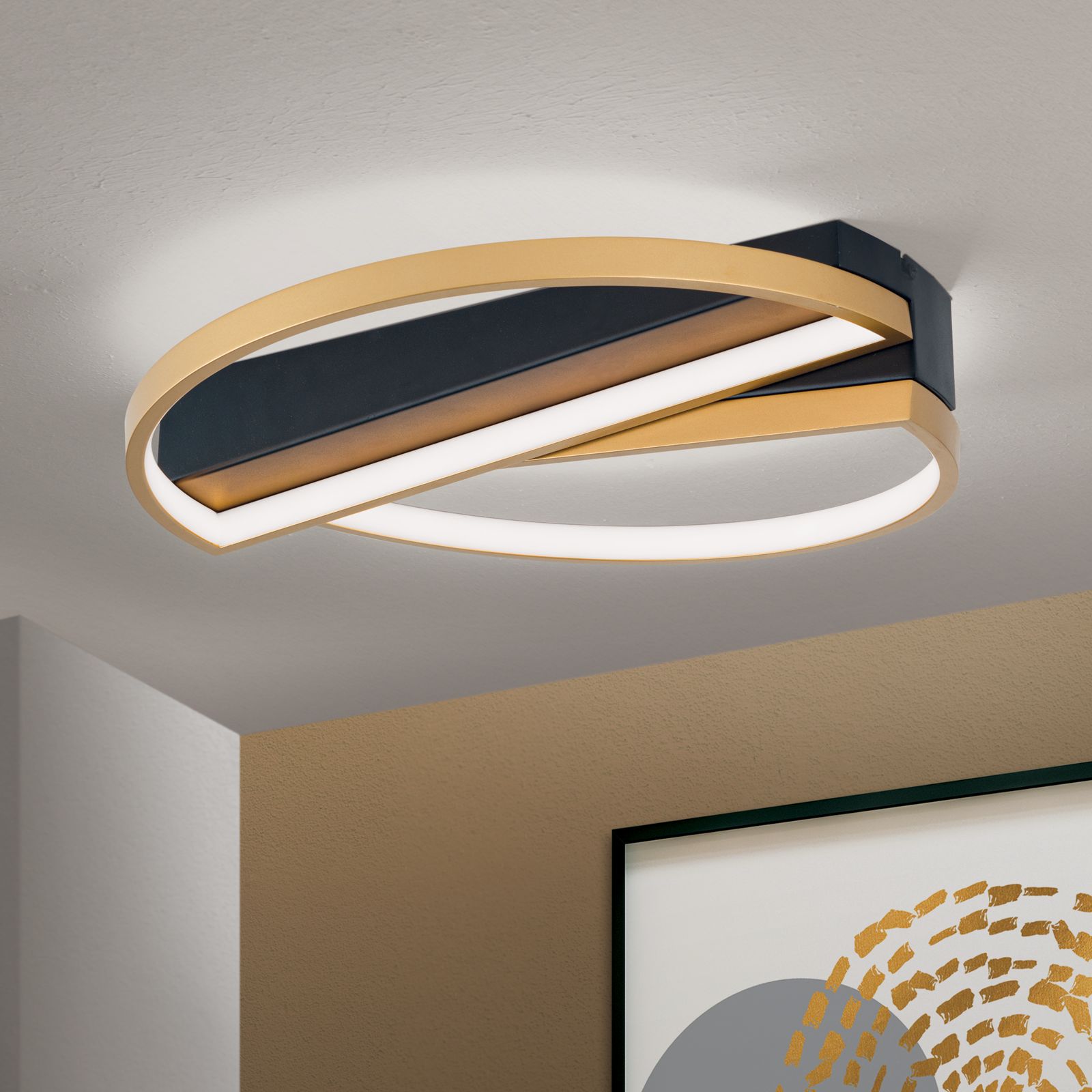 【美品】Olika LED CEILING LIGHT イエロー | unico Olika LED シーリングランプ | DOUBLEDAY ONLINE SHOP