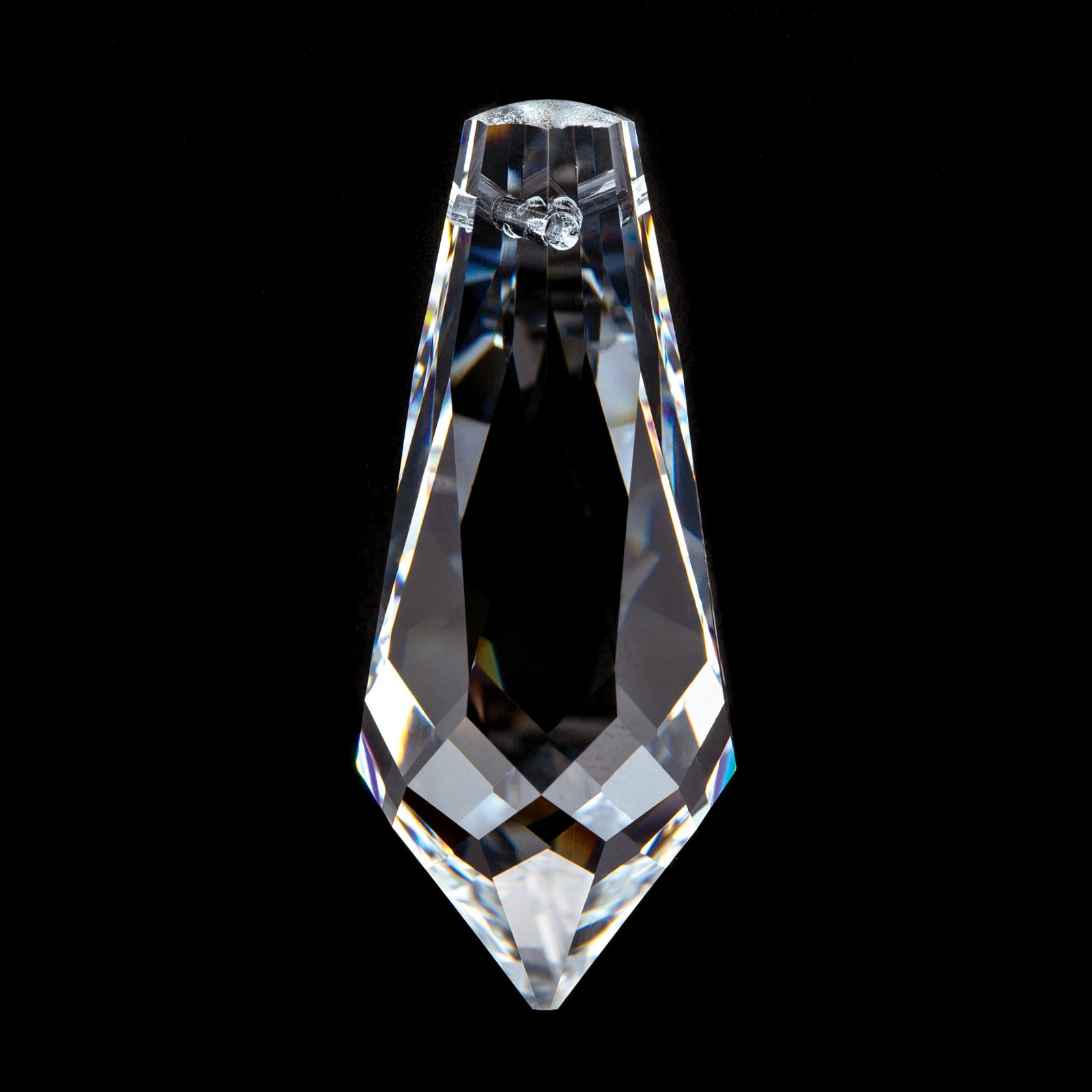 Chandelier crystal pendant STRASS® Swarovski® Crystal, 38x16mm