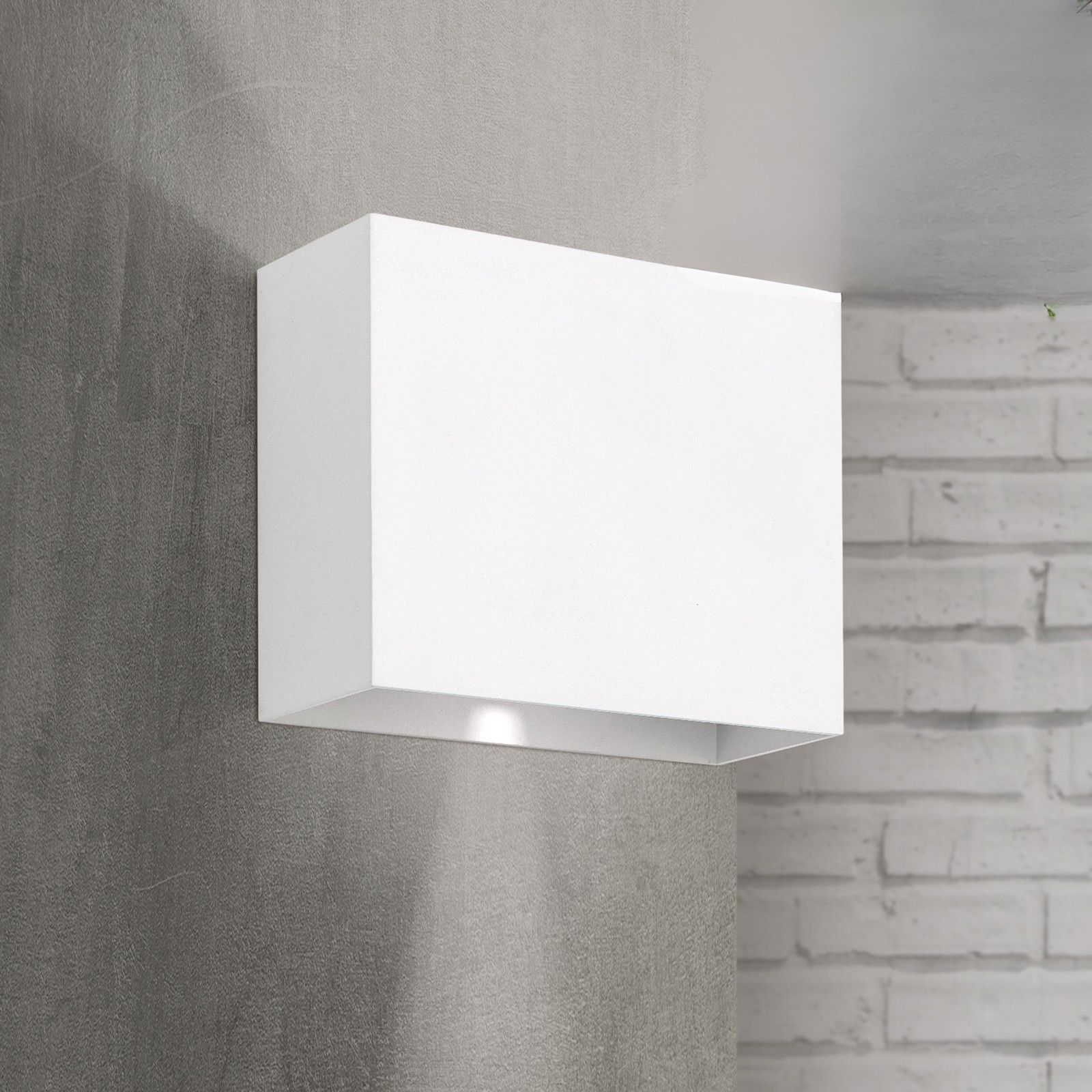 LED-Außenwandleuchte AKZENT, IP65, weiß