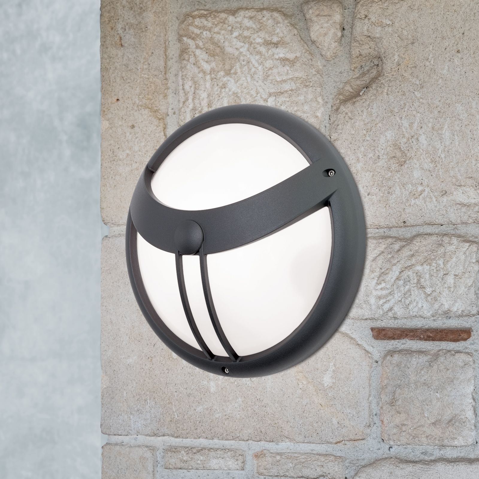 Garden Light OBSERVER with Sensor, Anthrazit color