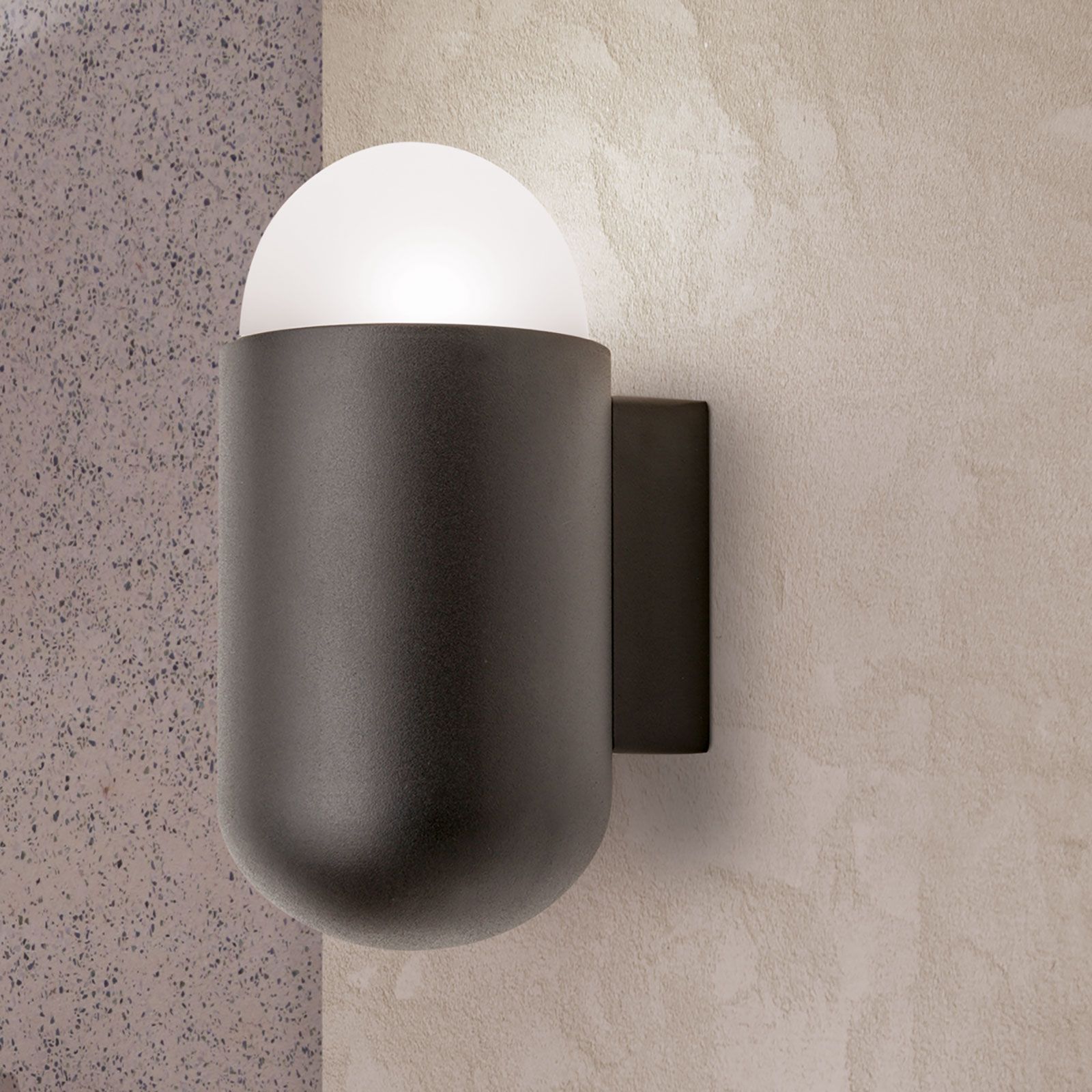 LED outdoor lamp NANA, anthracite