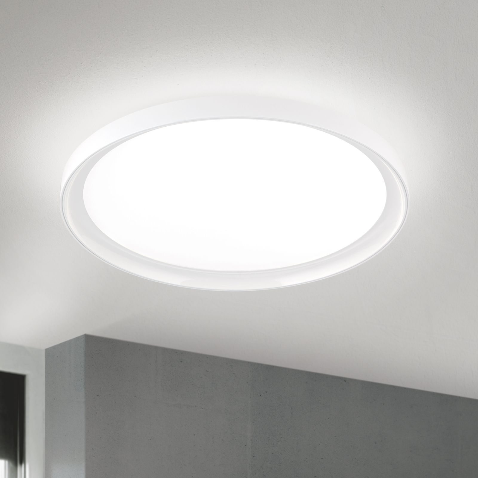 LED ceiling light GAMMA, Ø 40cm, white