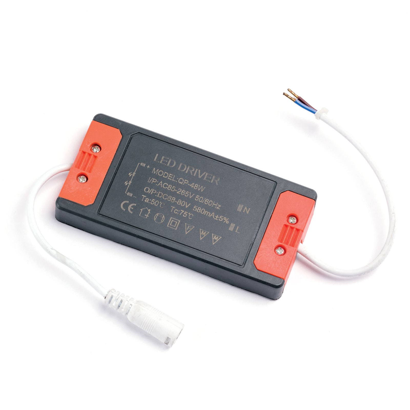 Driver 48a QUAOPU LED QP-48W 580mA68-80V, dimmbar