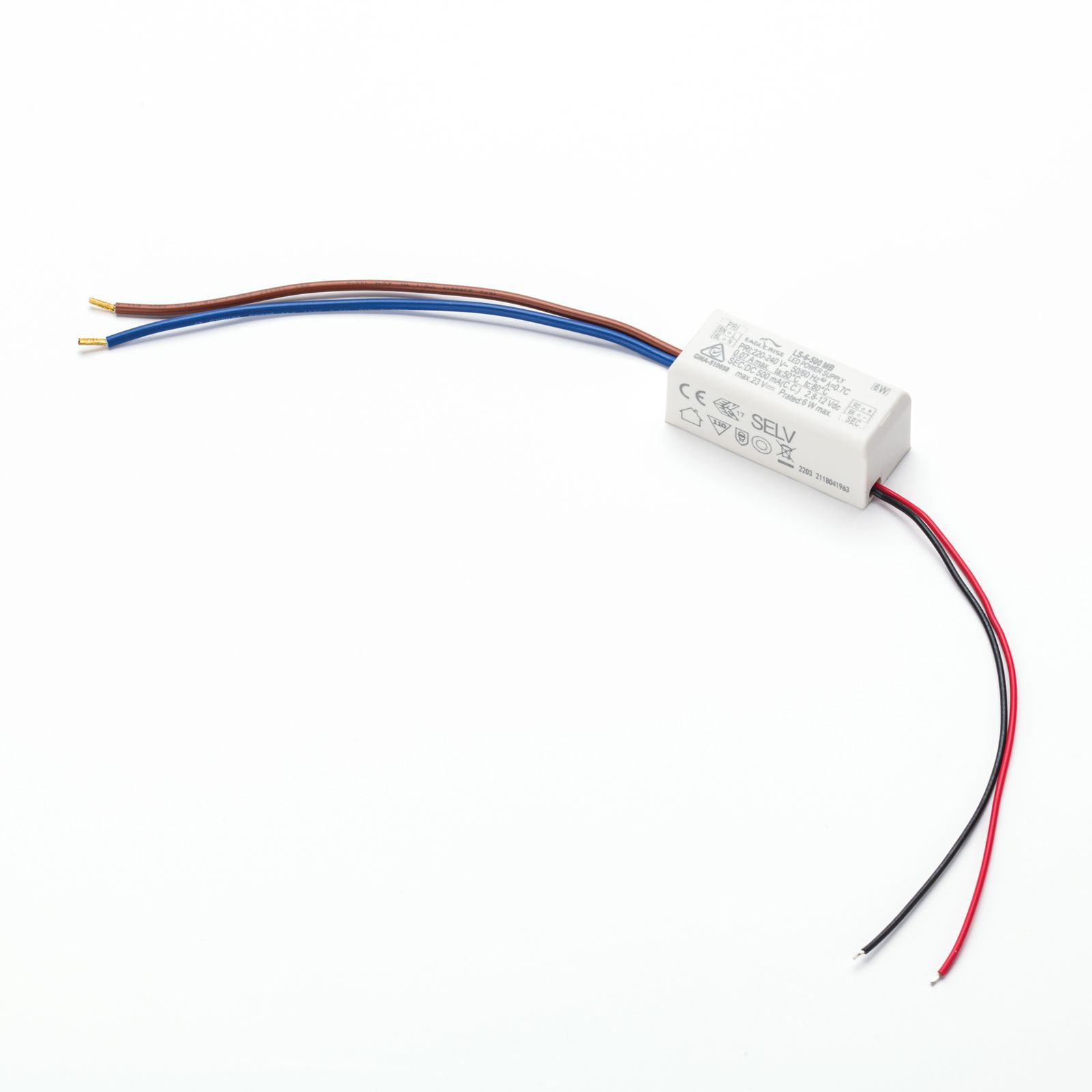 Driver 6,3d EAGLERISE LS-6-500MB 500mA 6W, nestmívatelný