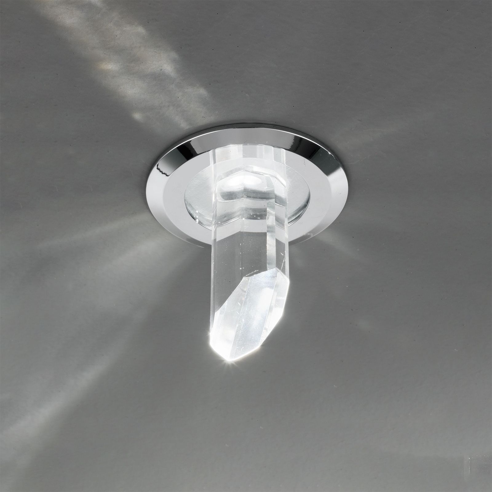 LED recessed spotlight KRISTA, straight