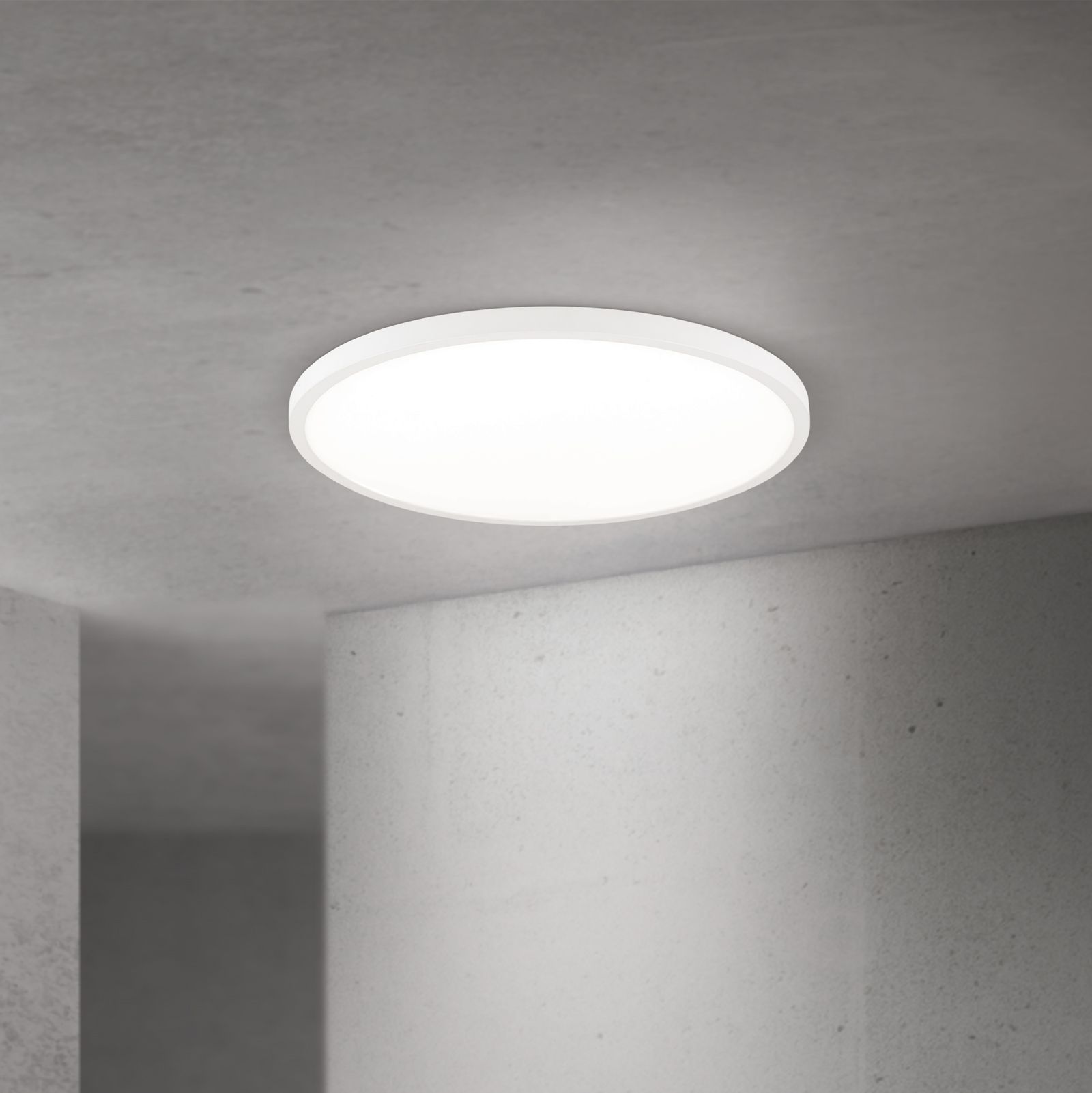 LED panel DISC, Ø 60cm, with CCT, white