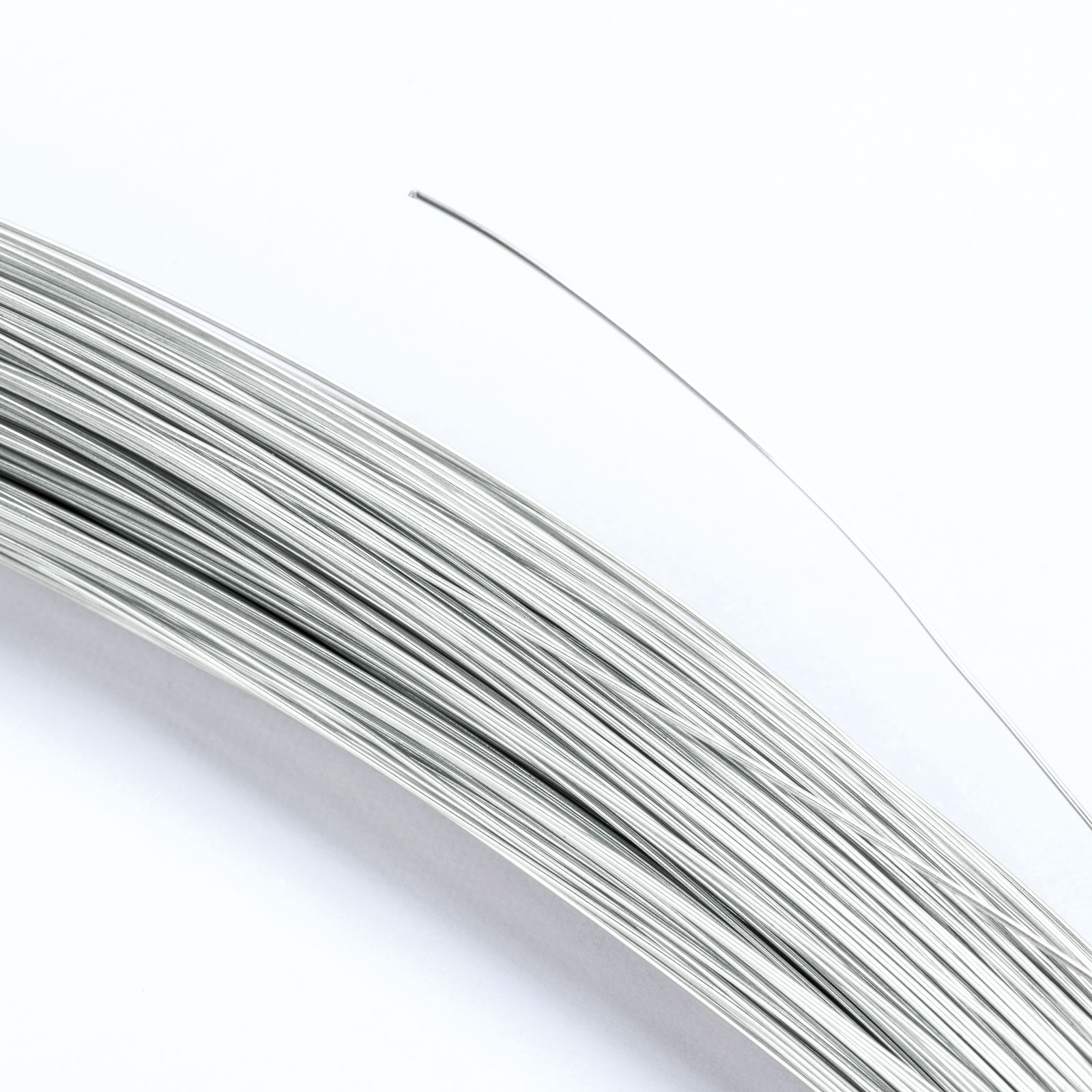 Silver wire for chandelier crystal