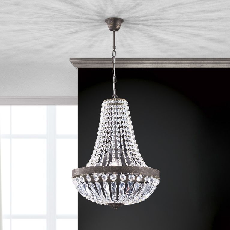 Hängeleuchte ARILA, 3-flammig, Antik