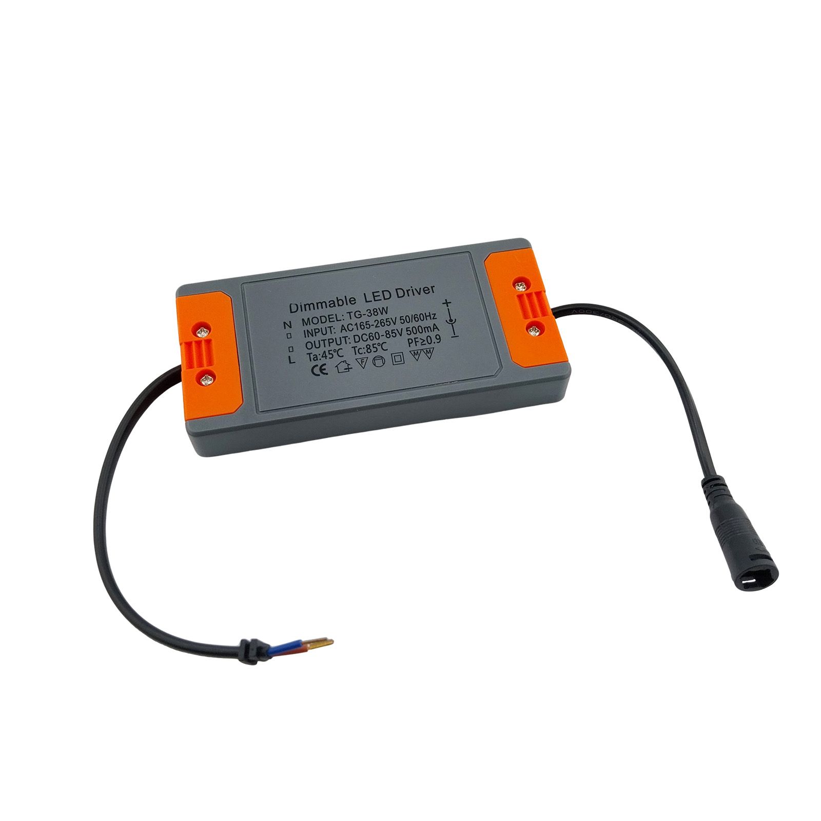 LED Driver 38b QIAOPU Mod.:TG-38W 60-85V, dimmbar