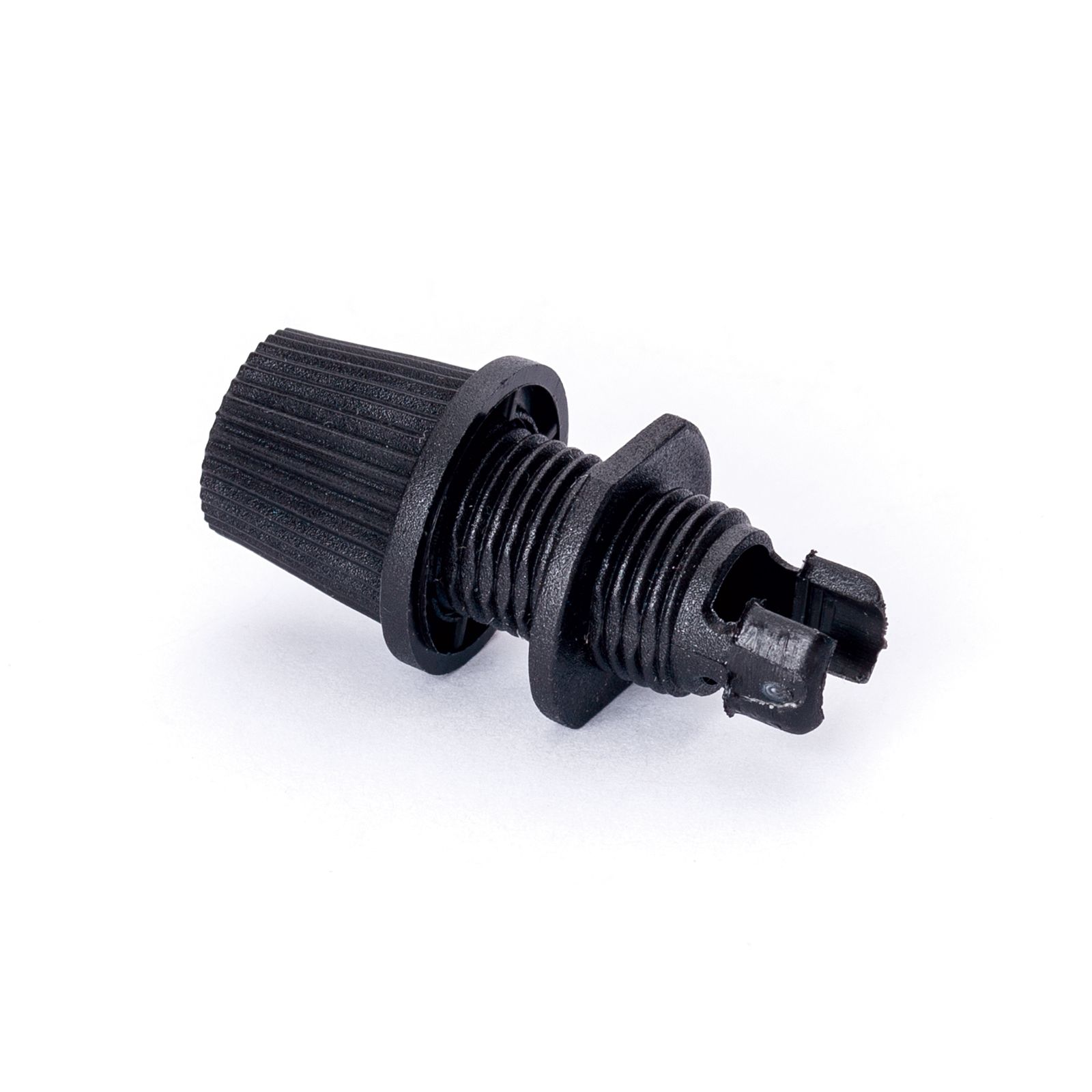 Zugentlastung für Lampen, Schwarz