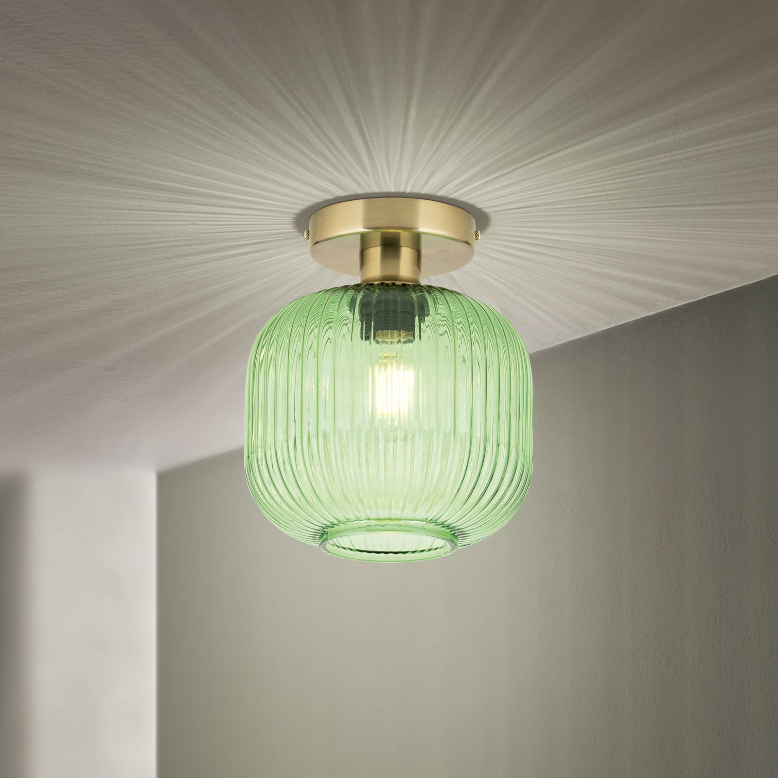 Ceiling light CARNEVAL, green