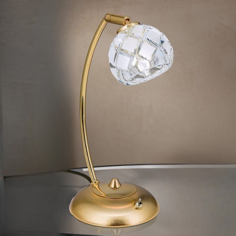 Tischleuchte  MADERNO, Gold