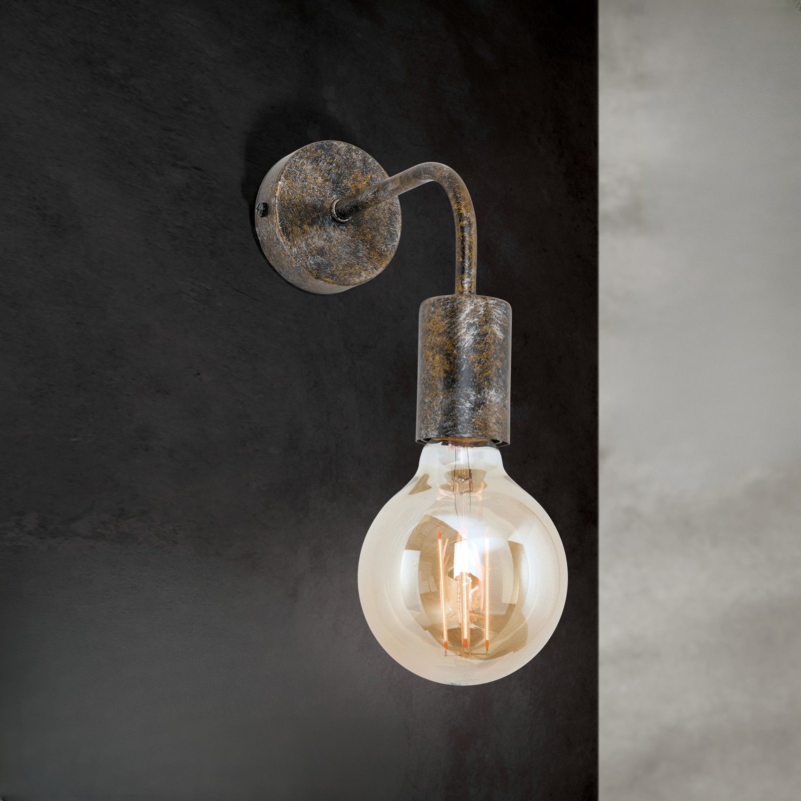 Wall light RETRO, 1-flame, vintage