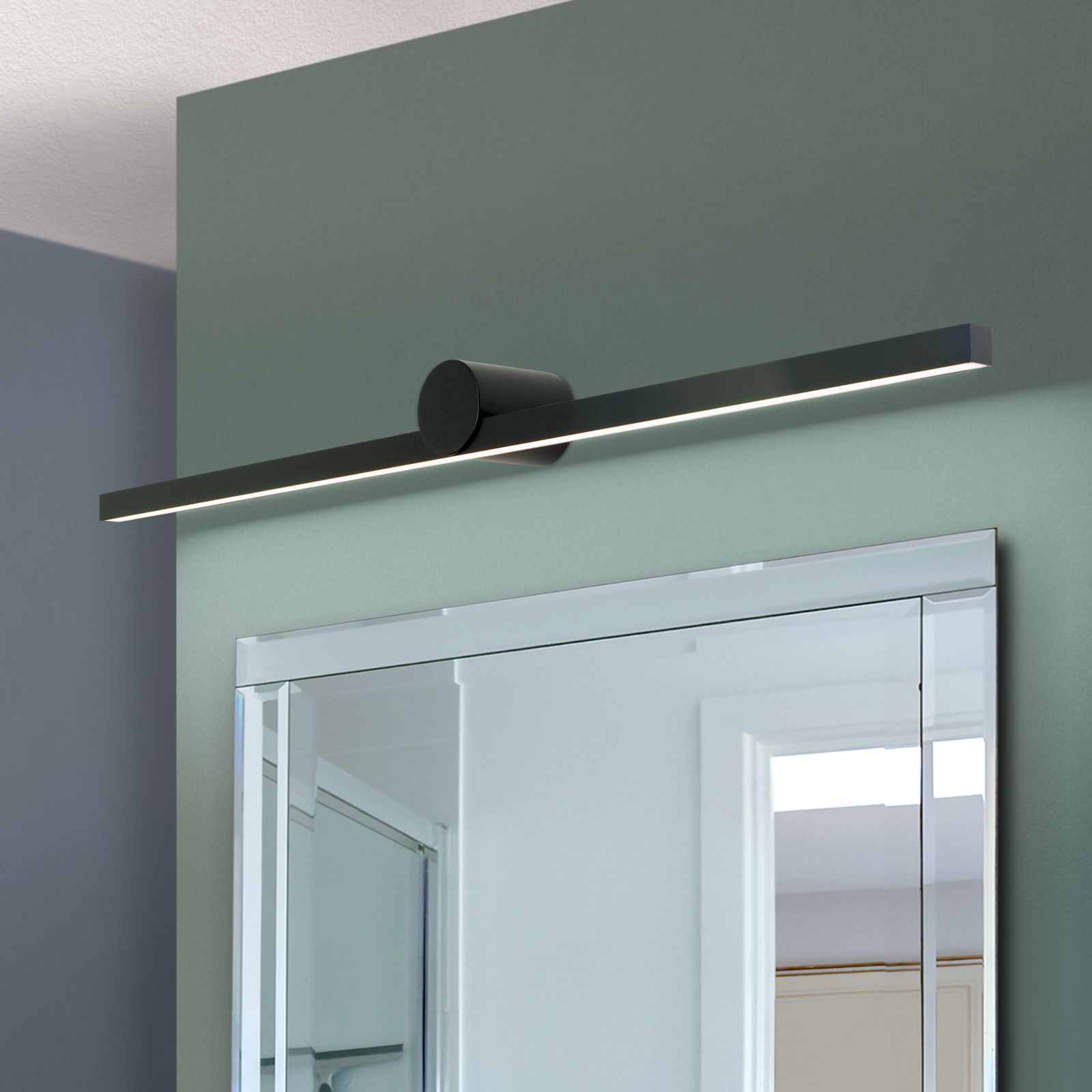 LED Wandleuchte BEAUTY, schwarz, 101cm