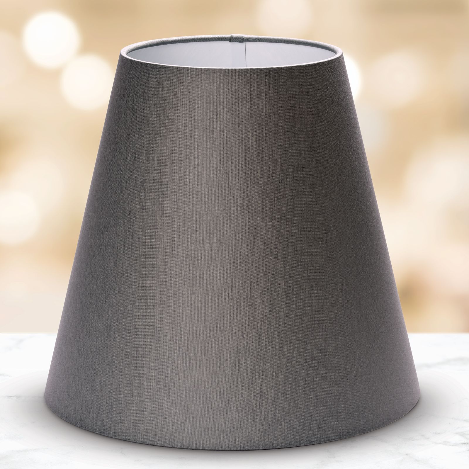 Lampshade fabric SHADE 306, Ø 240 mm, grey