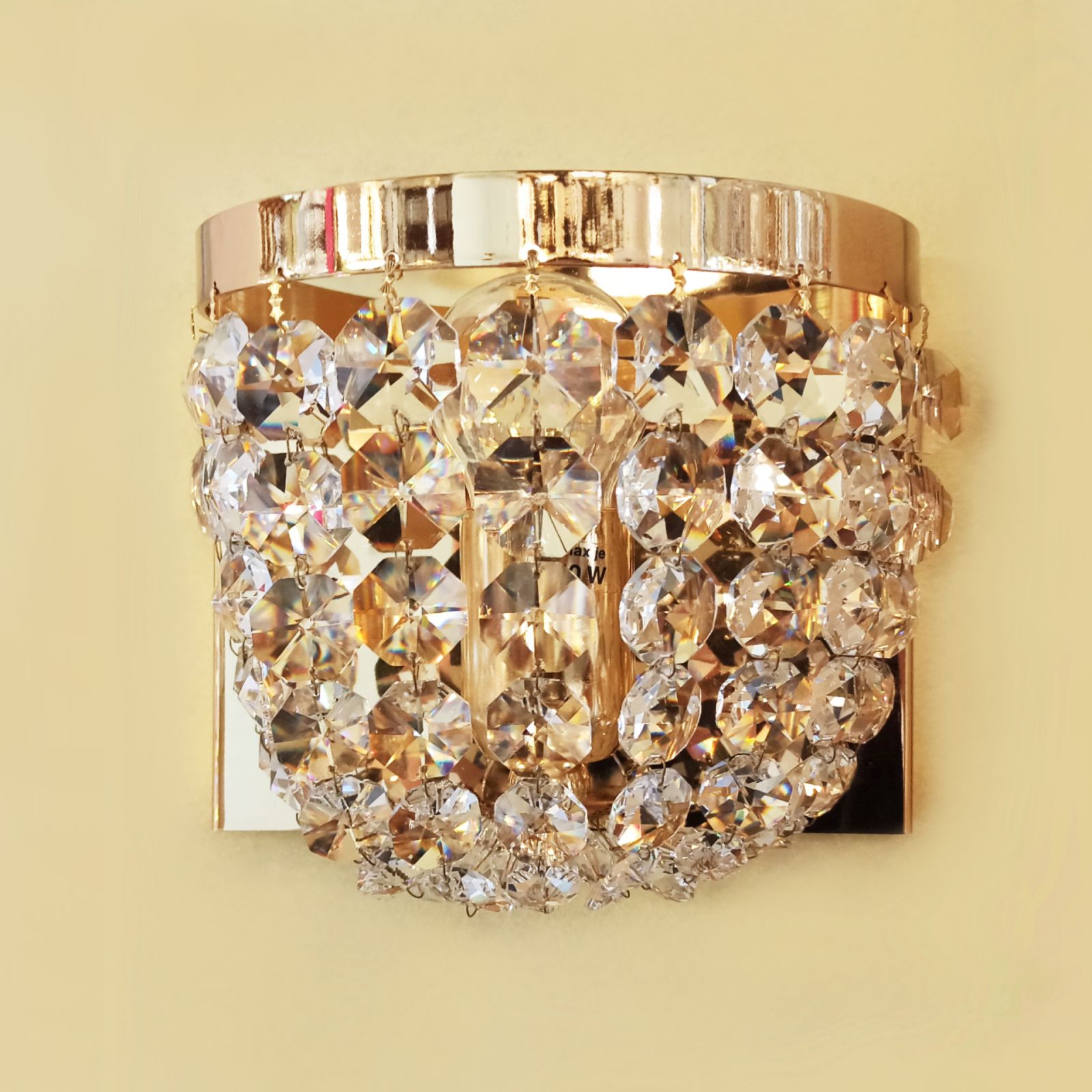 Wandleuchte SHERATON, 1-flammig, Gold