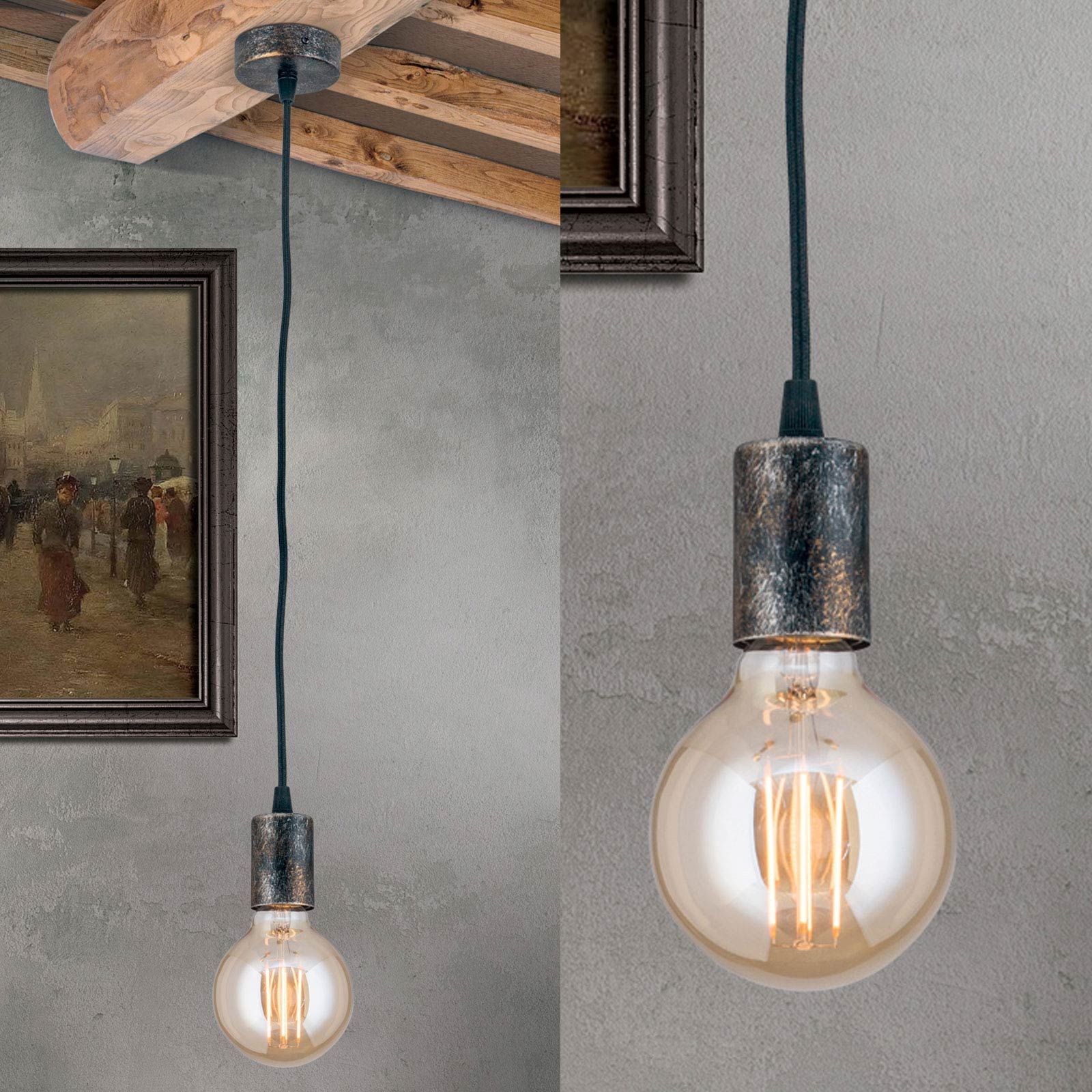 Pendant lamp RETRO, Vintage