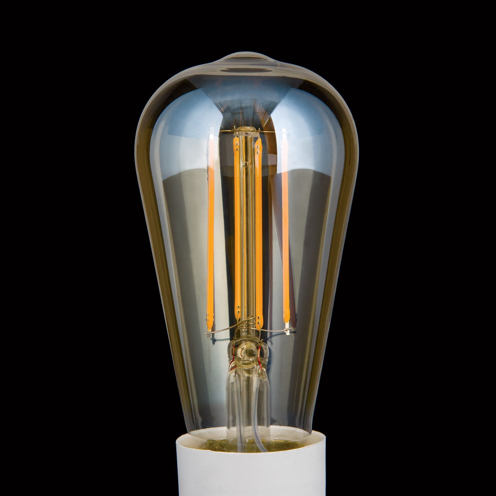 raket Gemaakt om te onthouden Beringstraat LED Vintage pear shaped lamp, E27, 6Watt