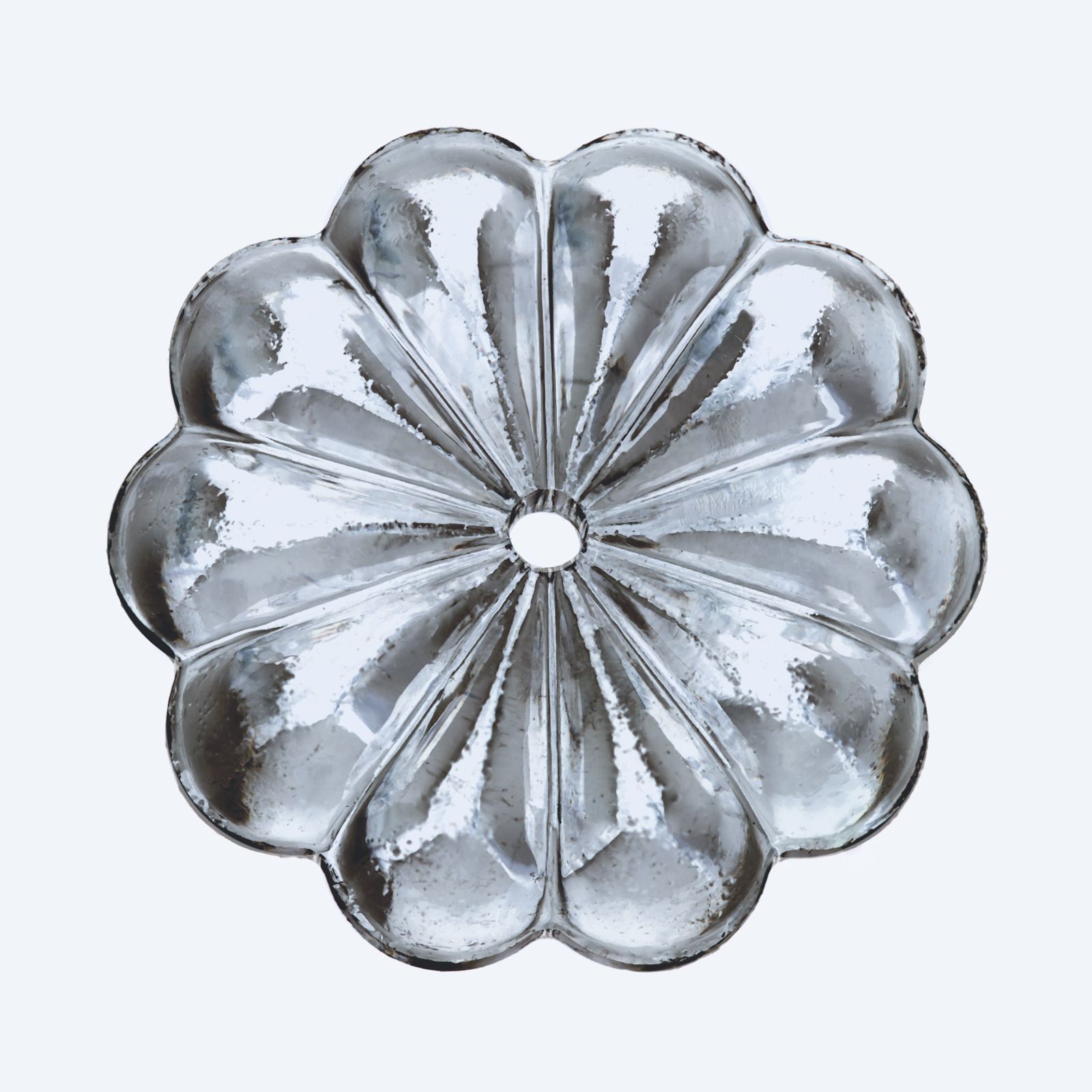 Crystal rosette, 25mm, transparent
