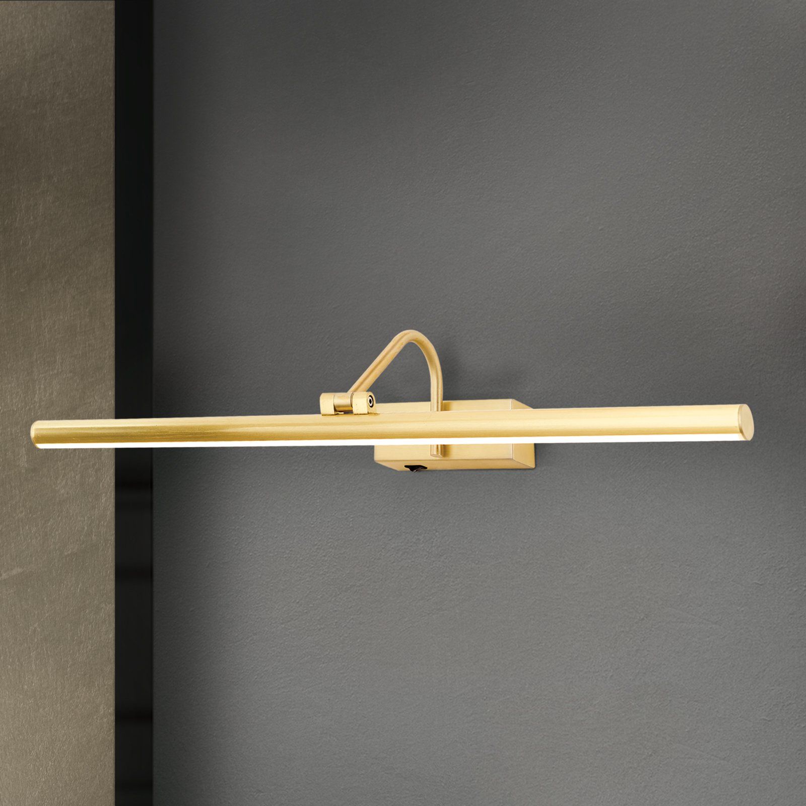 LED Bilderleuchte PORTRAIT, Gold-matt, 60cm