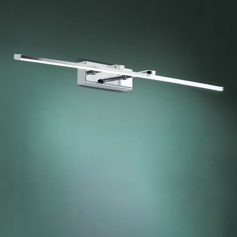 LED Bilderleuchte PUBLIO, Chrom, 75cm