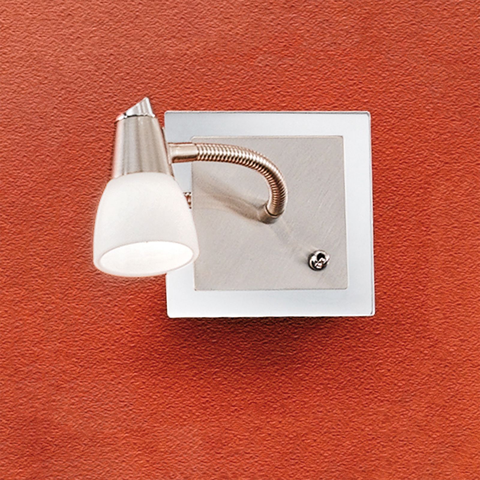 Strahler MAX, 1-flammig, Satin, lang