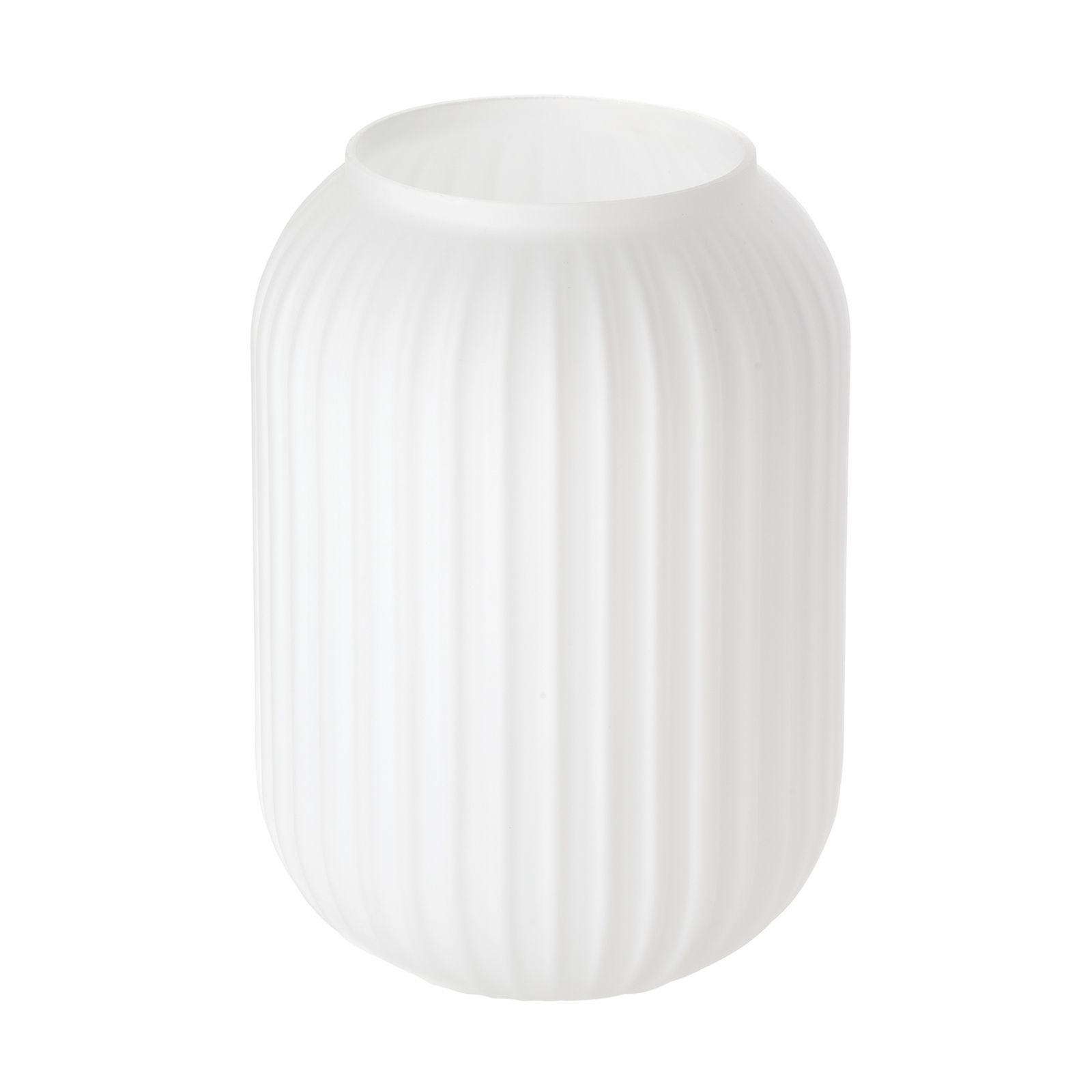 CARNEVAL glass lampshade, Ø 140 mm, matt opal