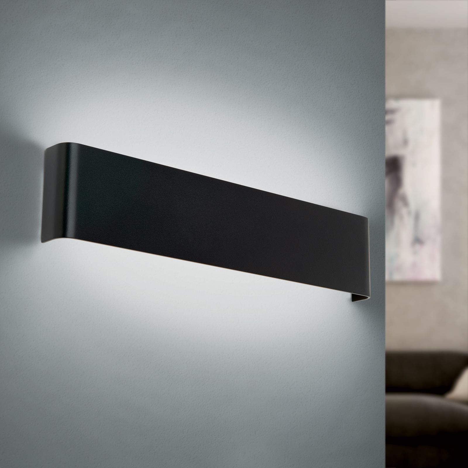 LED-Innenwandleuchte ACCENT, 41 cm, schwarz