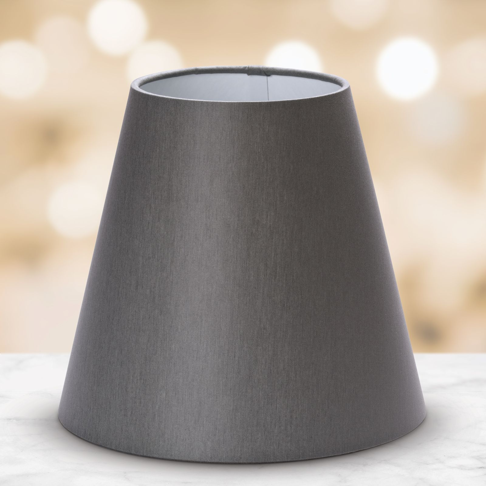 Lampenschirm Stoff SHADE 305, Ø 190 mm, Grau