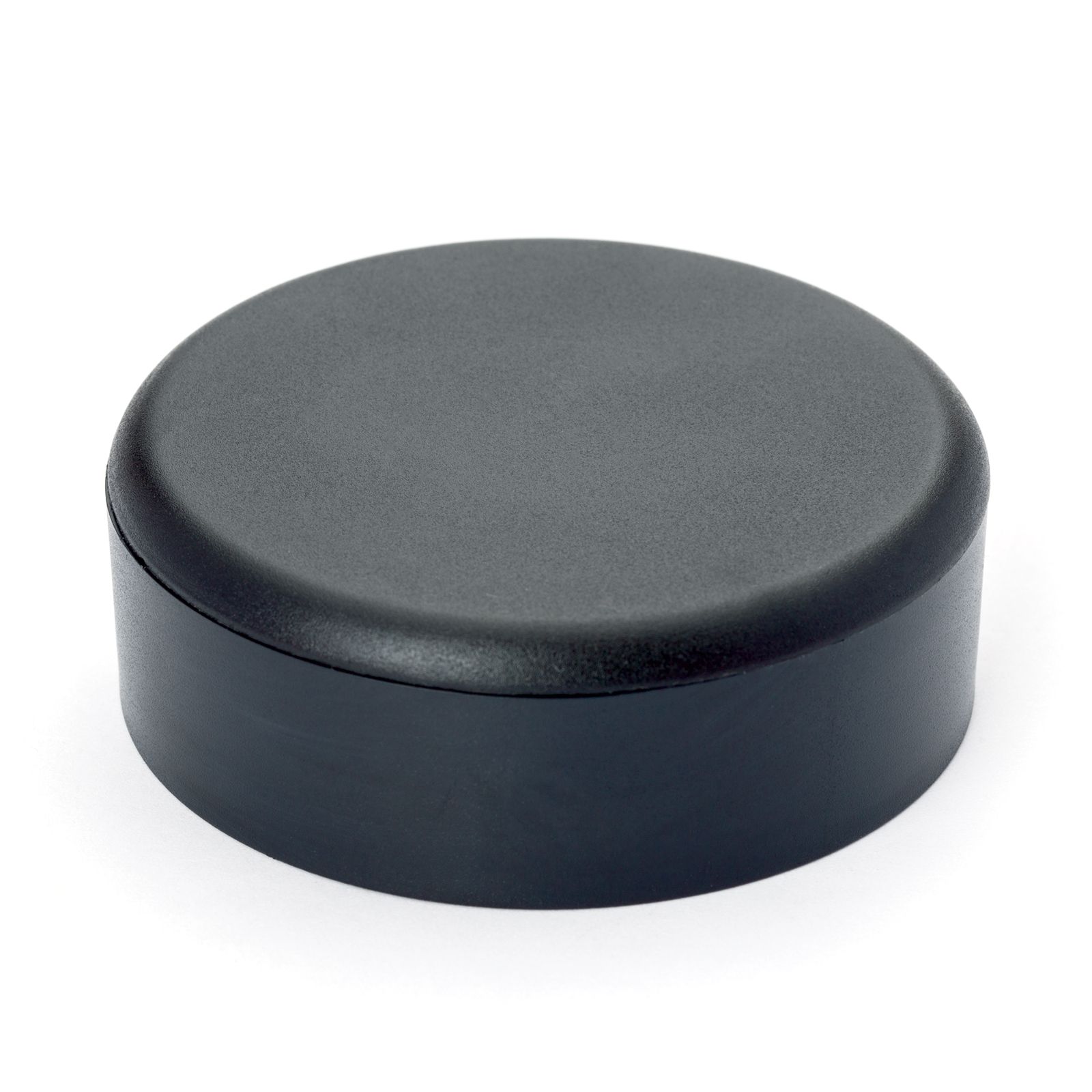 Junction box, PVC, Ø 70 mm, black