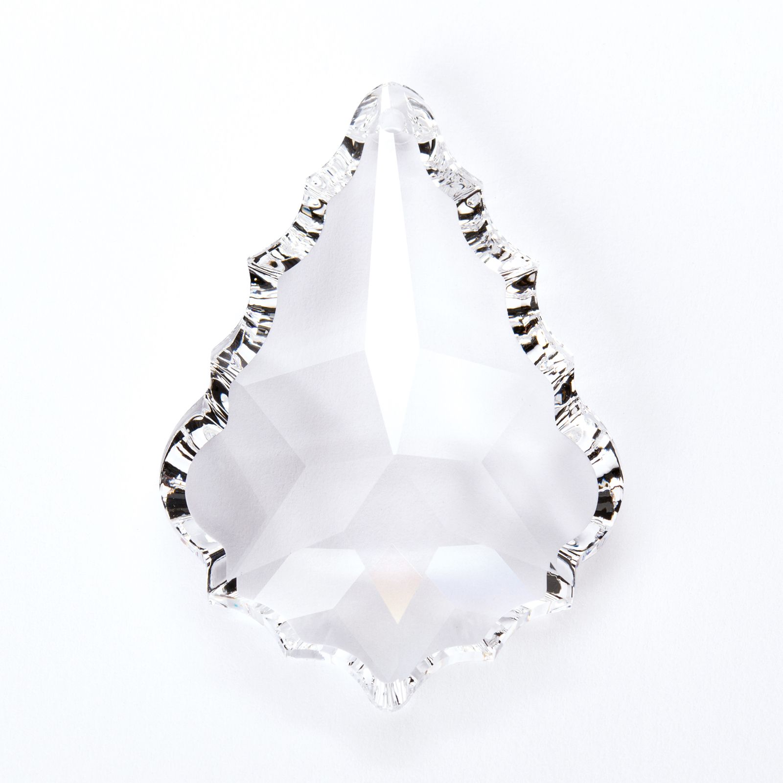 Chandelier crystal pendant STRASS® Swarovski® Crystal, 50x35mm, transparent