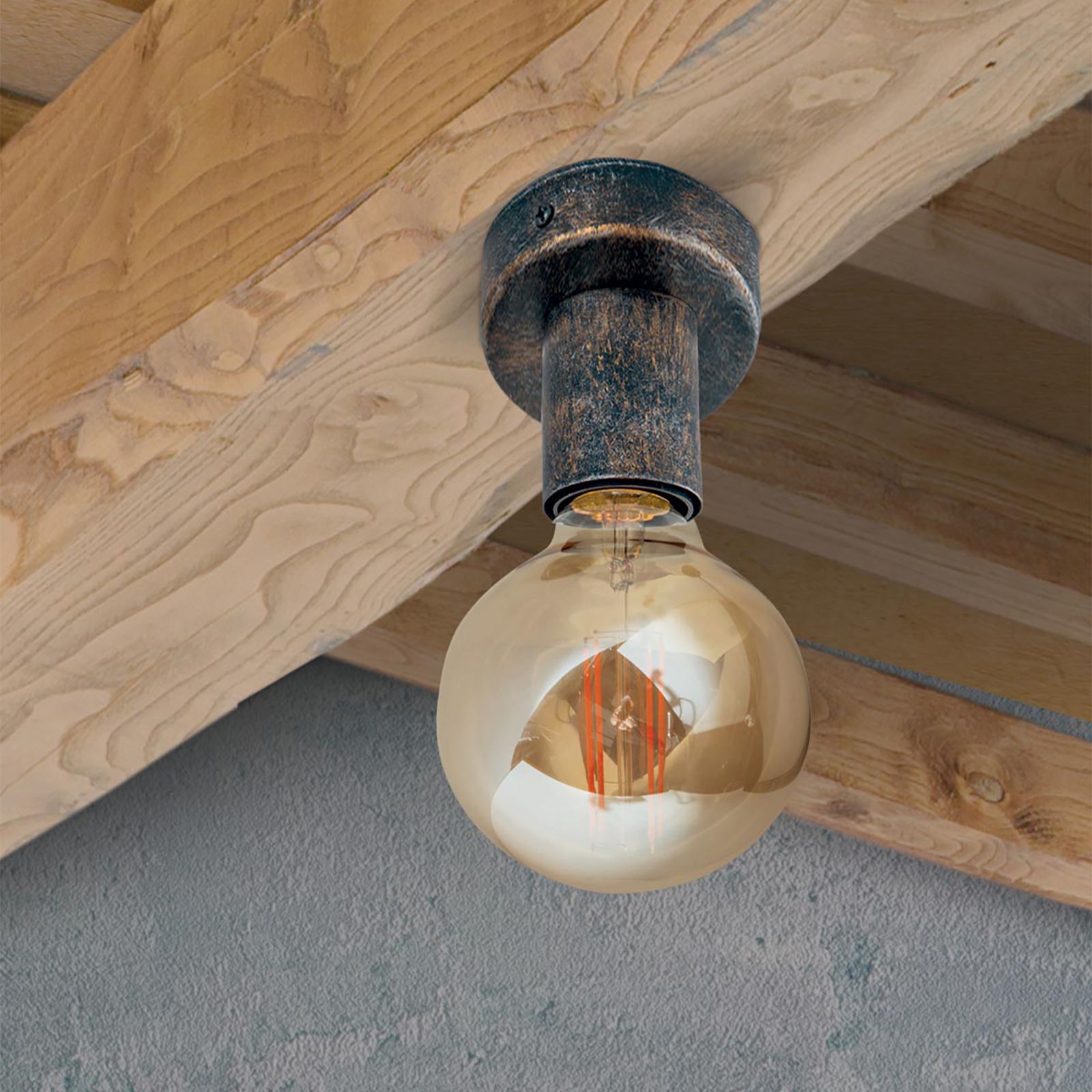 Ceiling light RETRO, straight