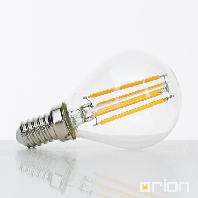 LED Light Bulb Drop, E14, 4,5Watt, clear
