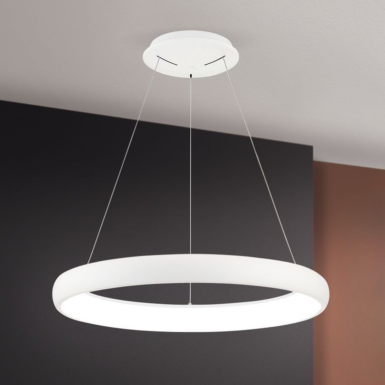 LED Hängeleuchte VENUS, Weiß, 61 cm