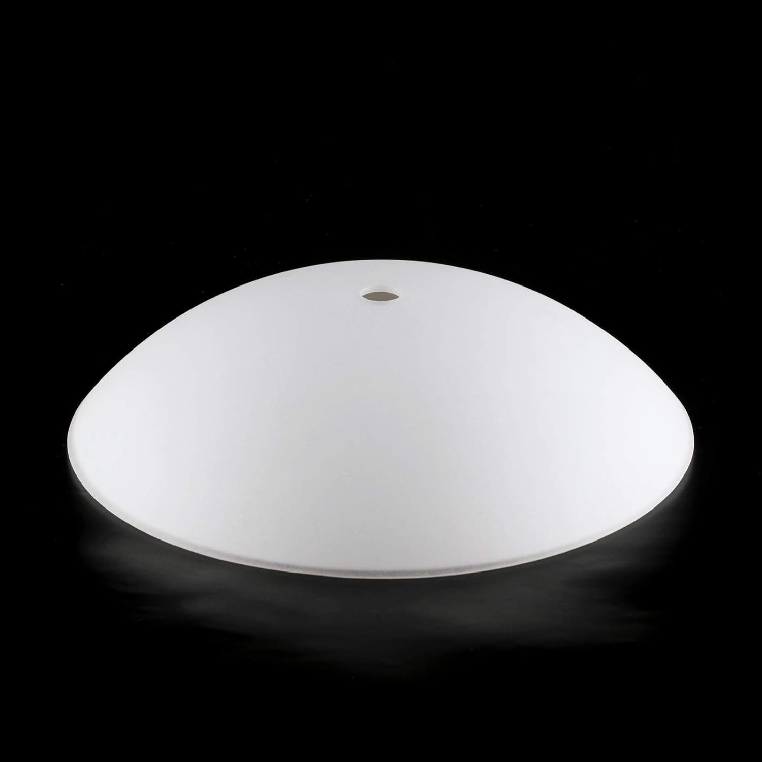 Glass lampshade 7-583/28, Ø 220 mm, opal matt