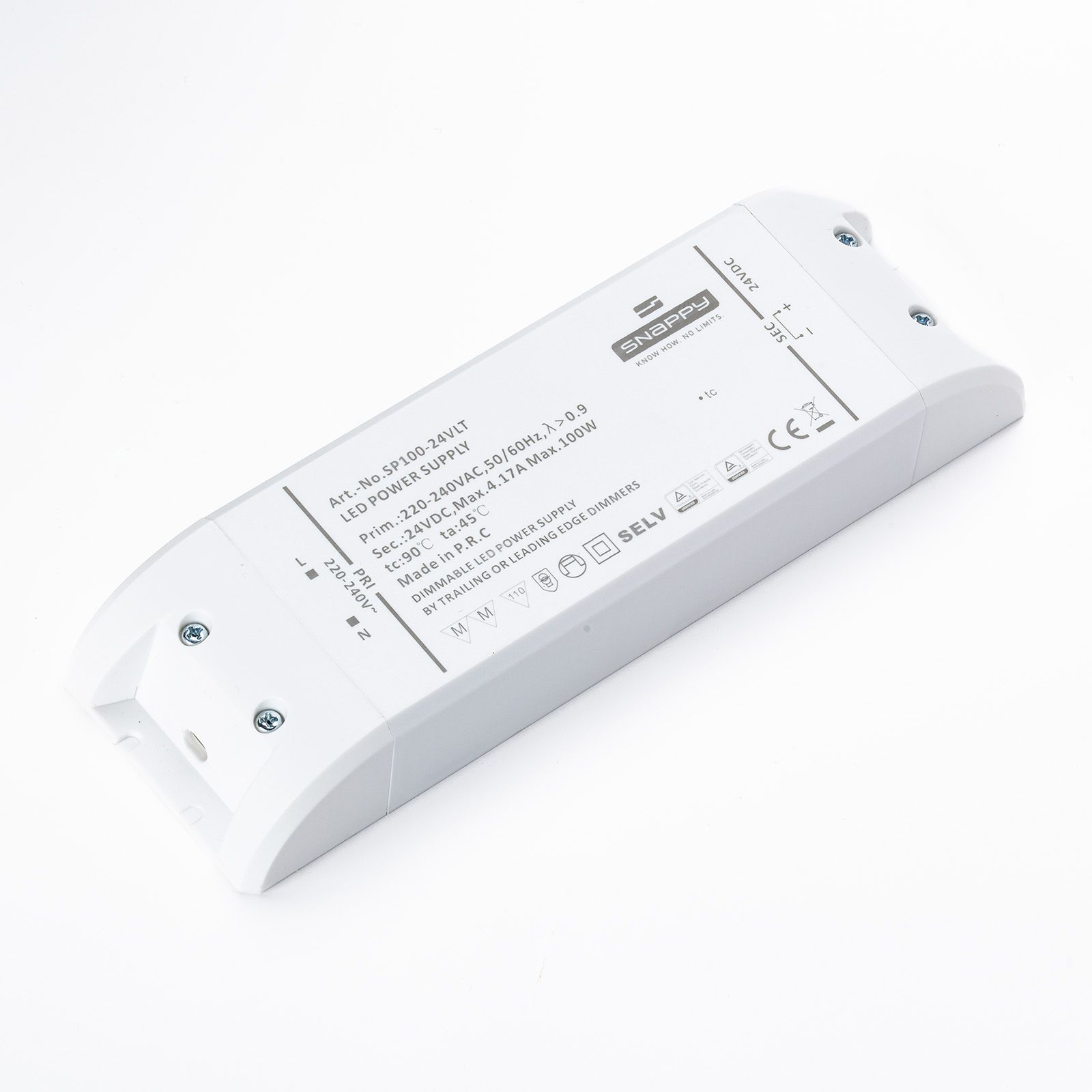 Driver 100d Snappy SP100-24VLT 100W/24V, dimmbar