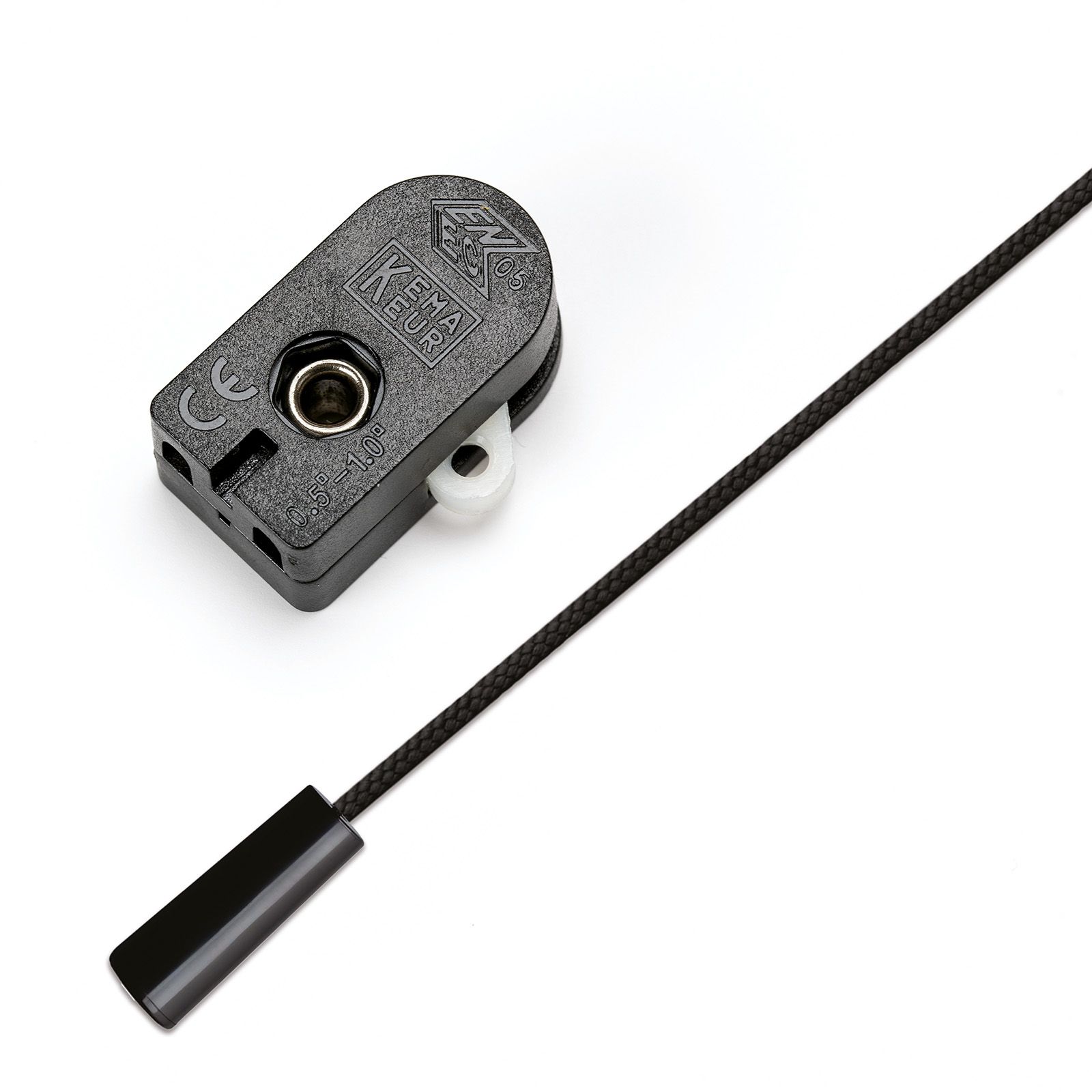 Telescopic pendant lamp switch 200 incl. cord, black