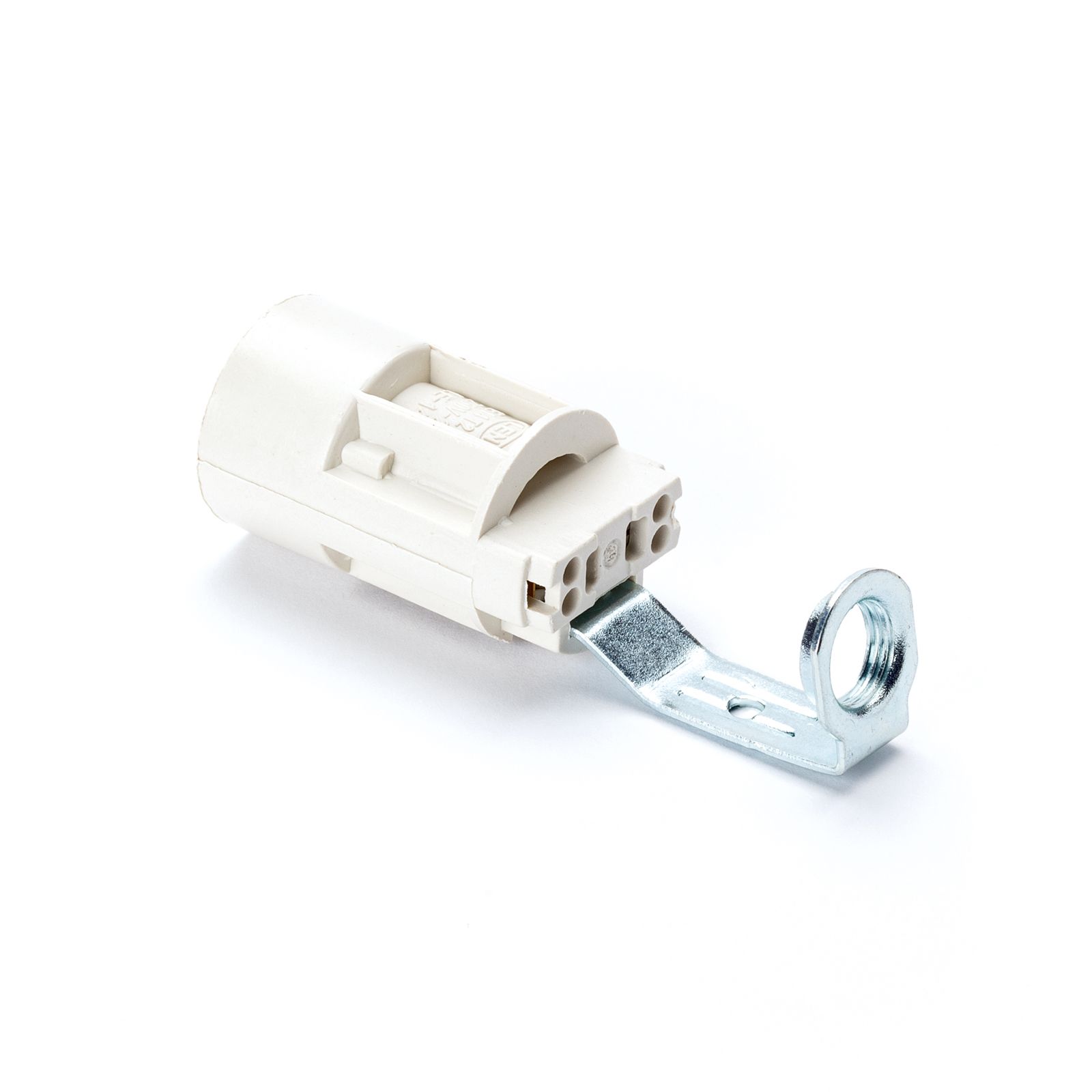 Fassung 2391, E14, 70 mm, Weiß